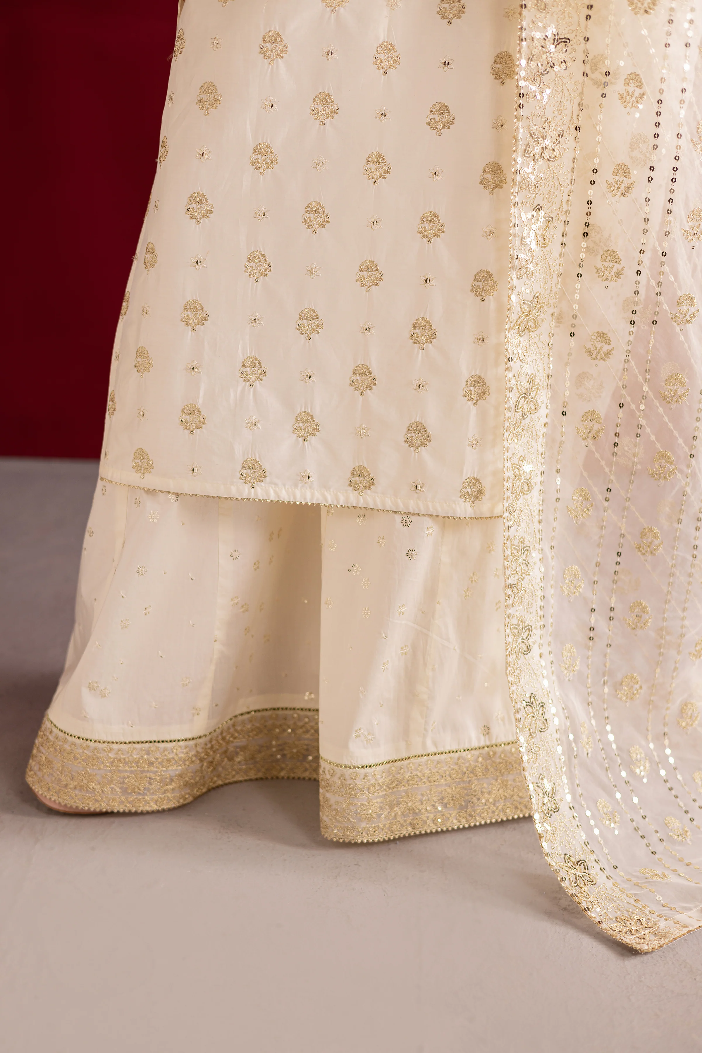 Aayel 3Pc - Festive Luxe Pret - Image 7