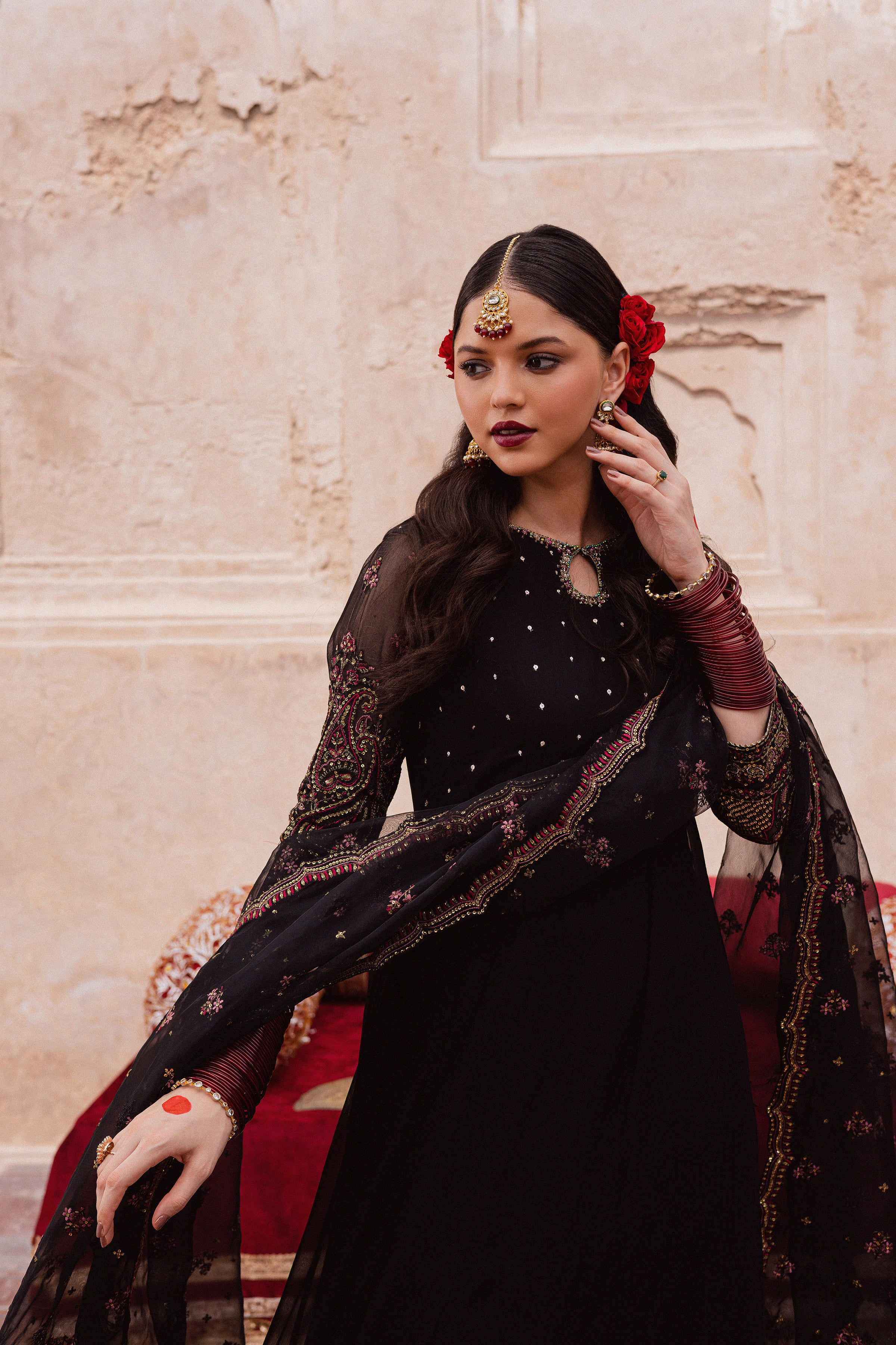 Adila 3Pc - Festive Luxe Pret - Image 3