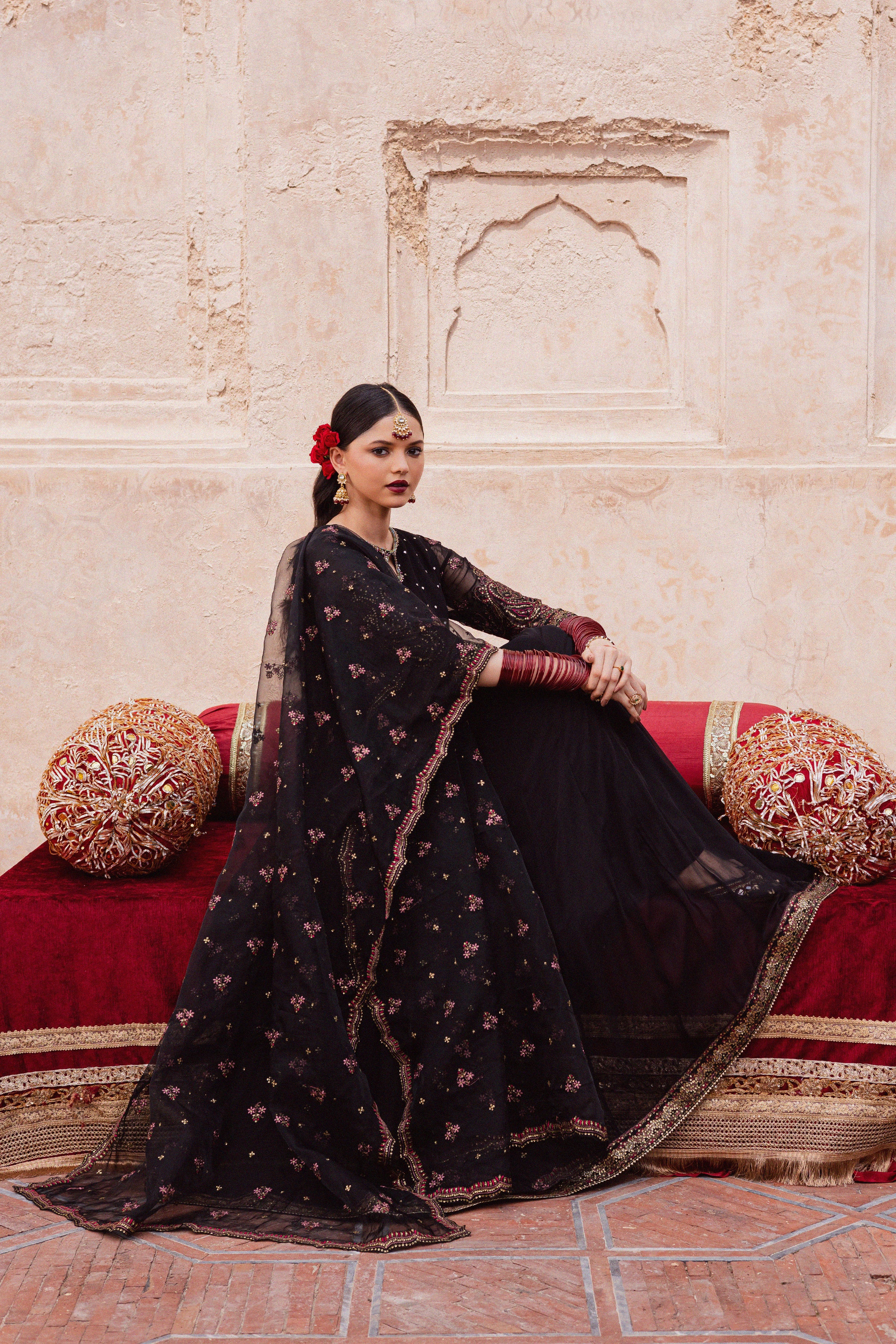 Adila 3Pc - Festive Luxe Pret - Image 4