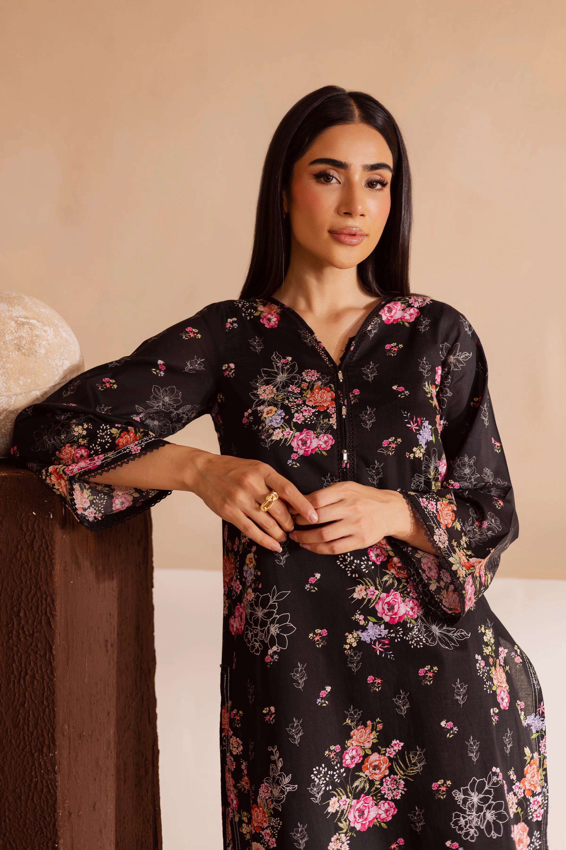 Aimah 2Pc - Printed Lawn Dress - Image 2