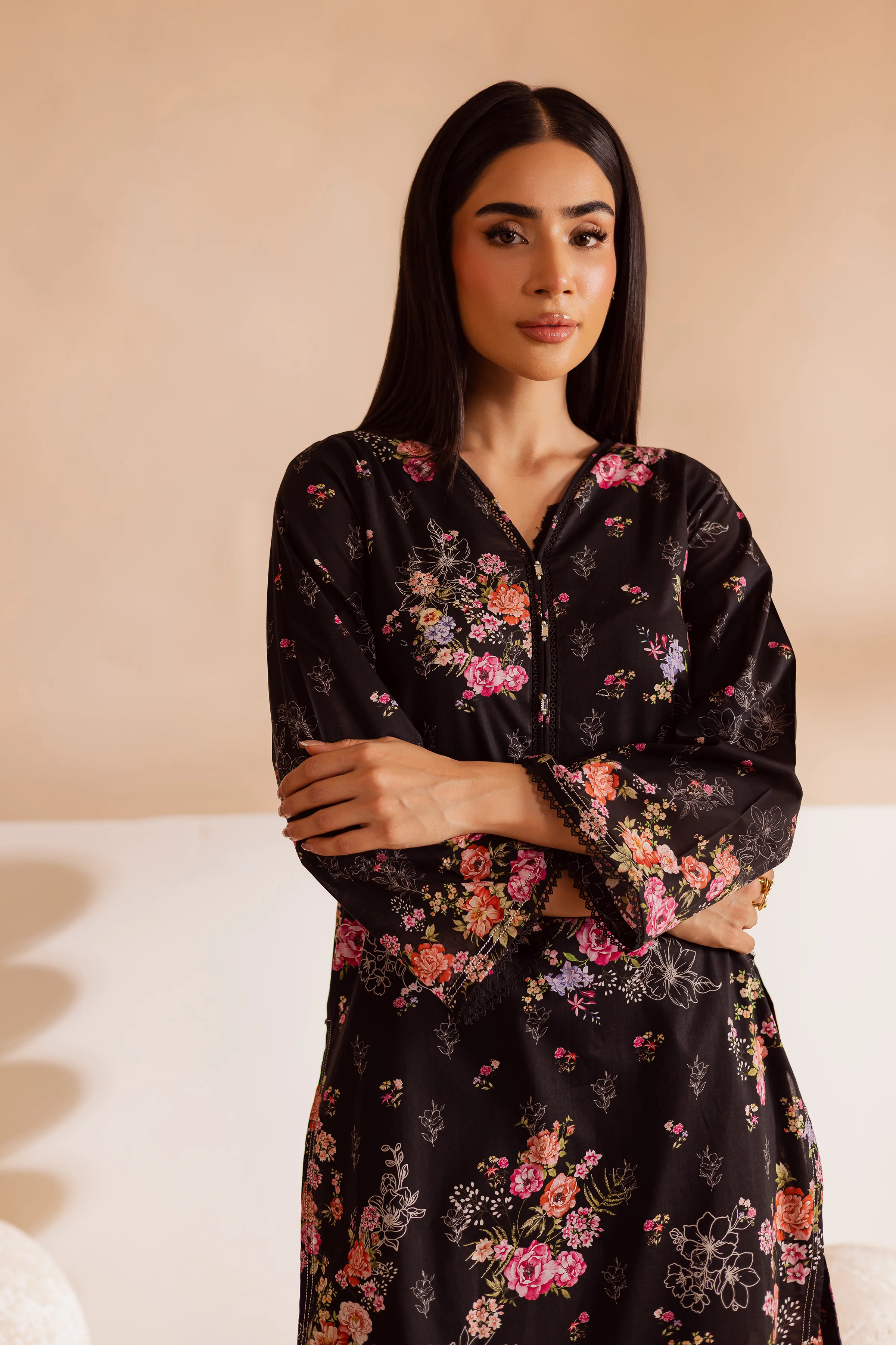 Aimah 2Pc - Printed Lawn Dress - Image 3