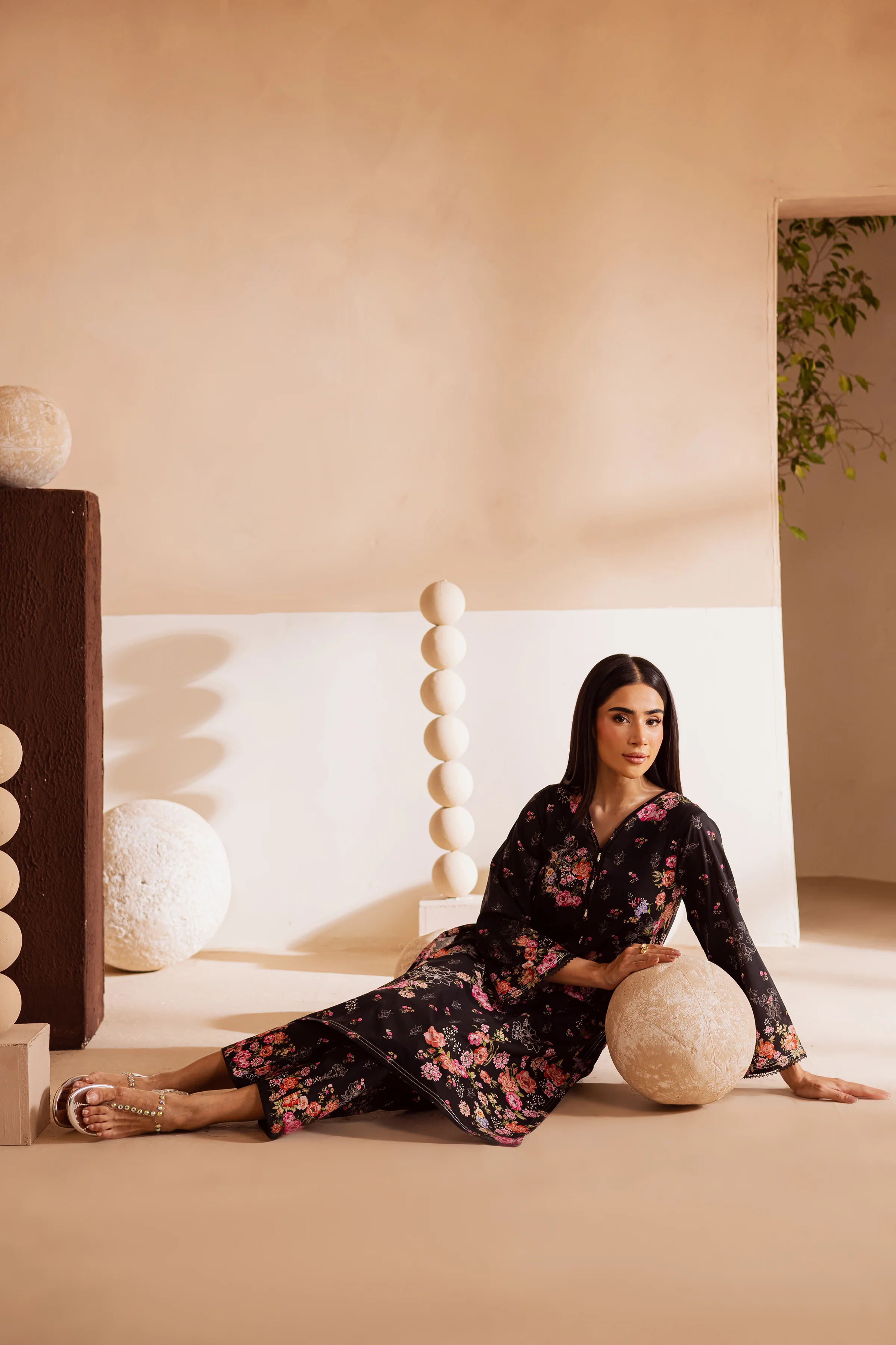 Aimah 2Pc - Printed Lawn Dress - Image 4