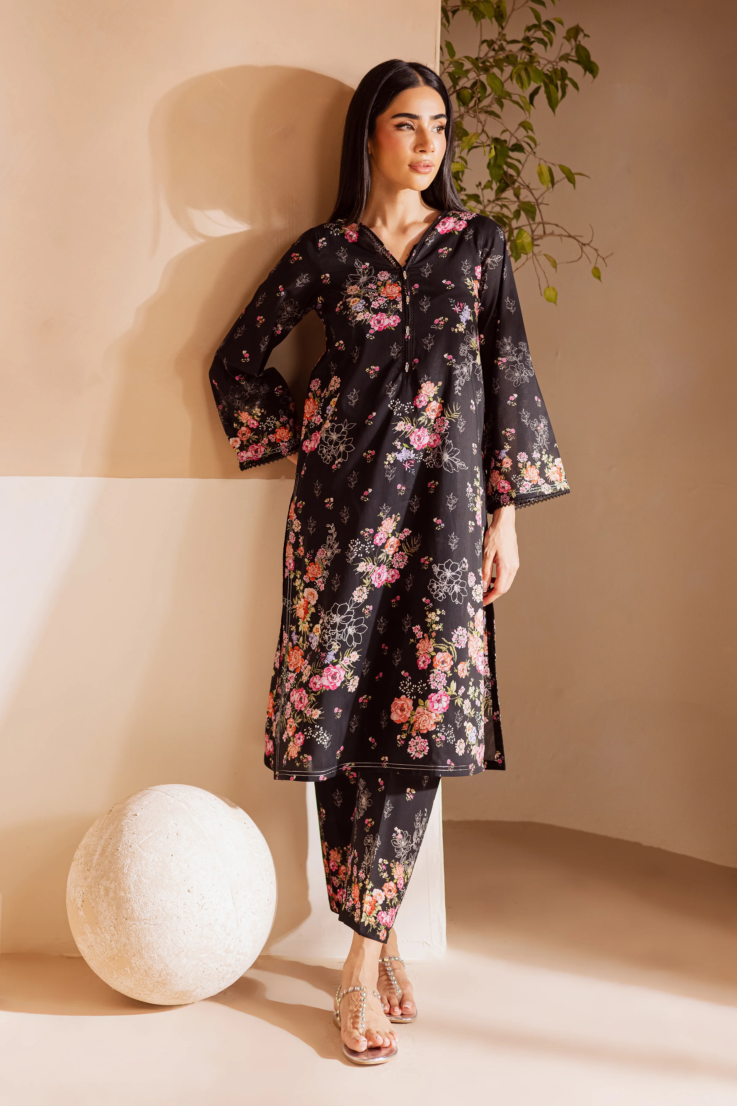 Aimah 2Pc - Printed Lawn Dress - Image 5