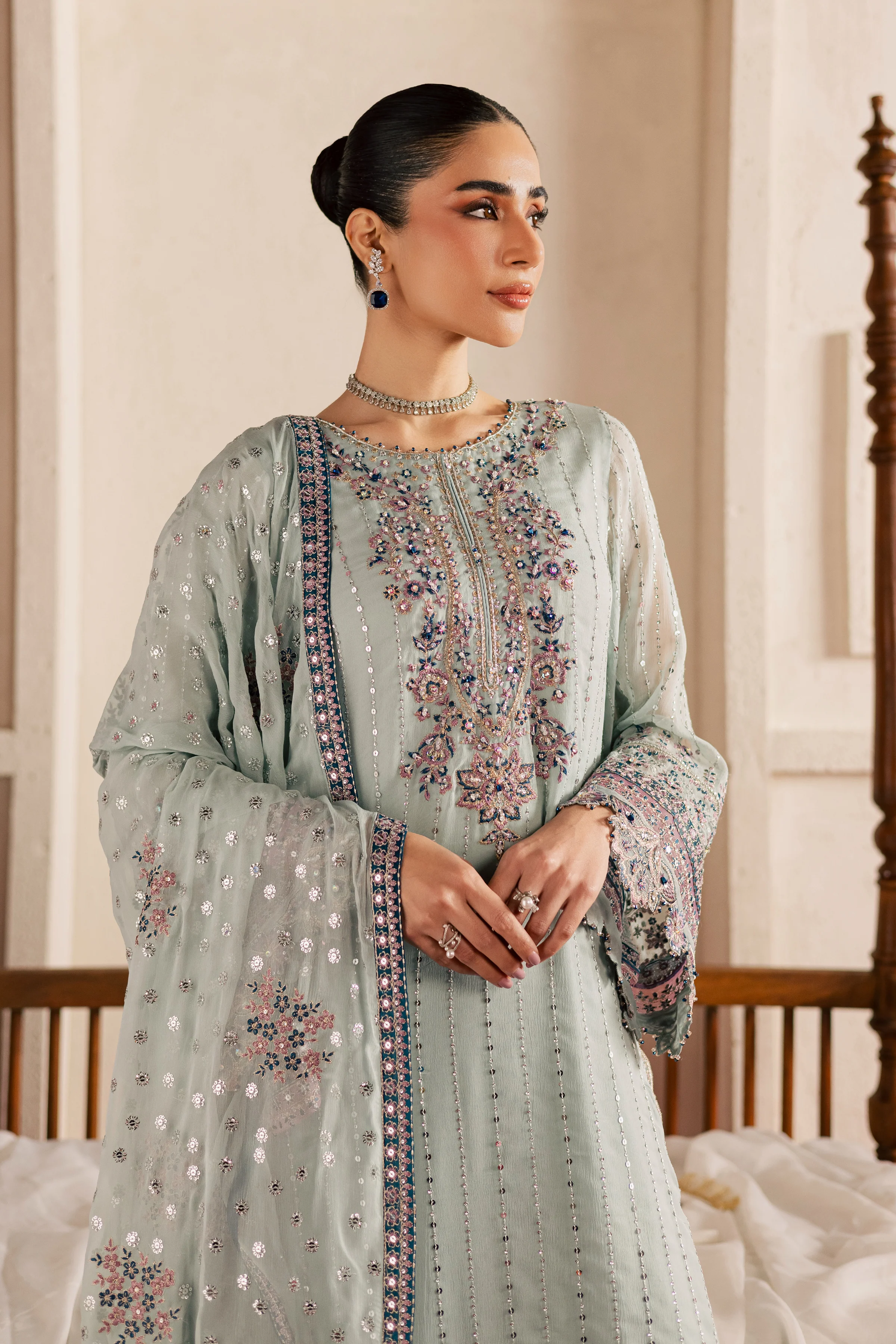 Alaila 3Pc - Festive Luxe Pret - Image 2