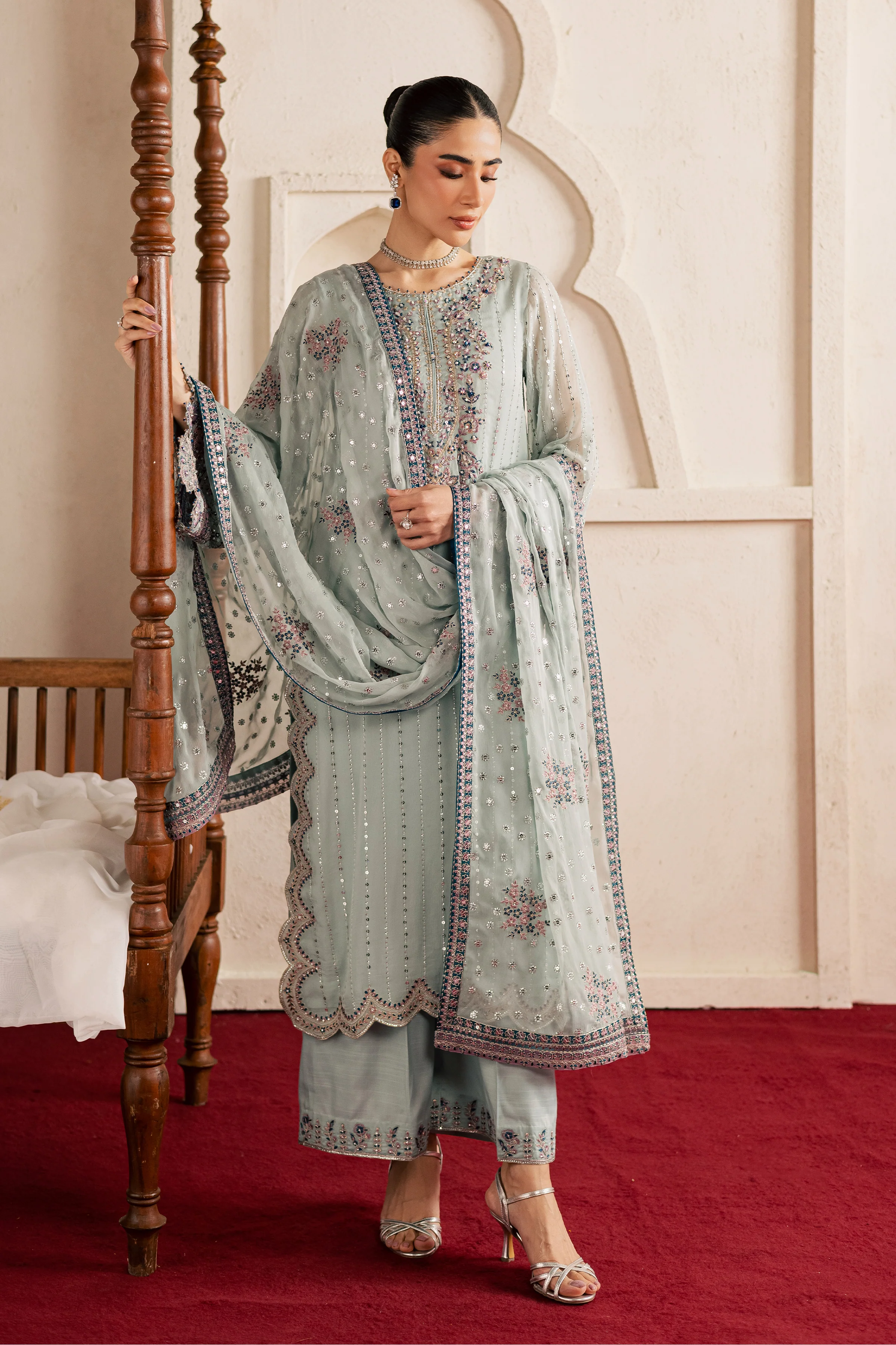 Alaila 3Pc - Festive Luxe Pret - Image 3