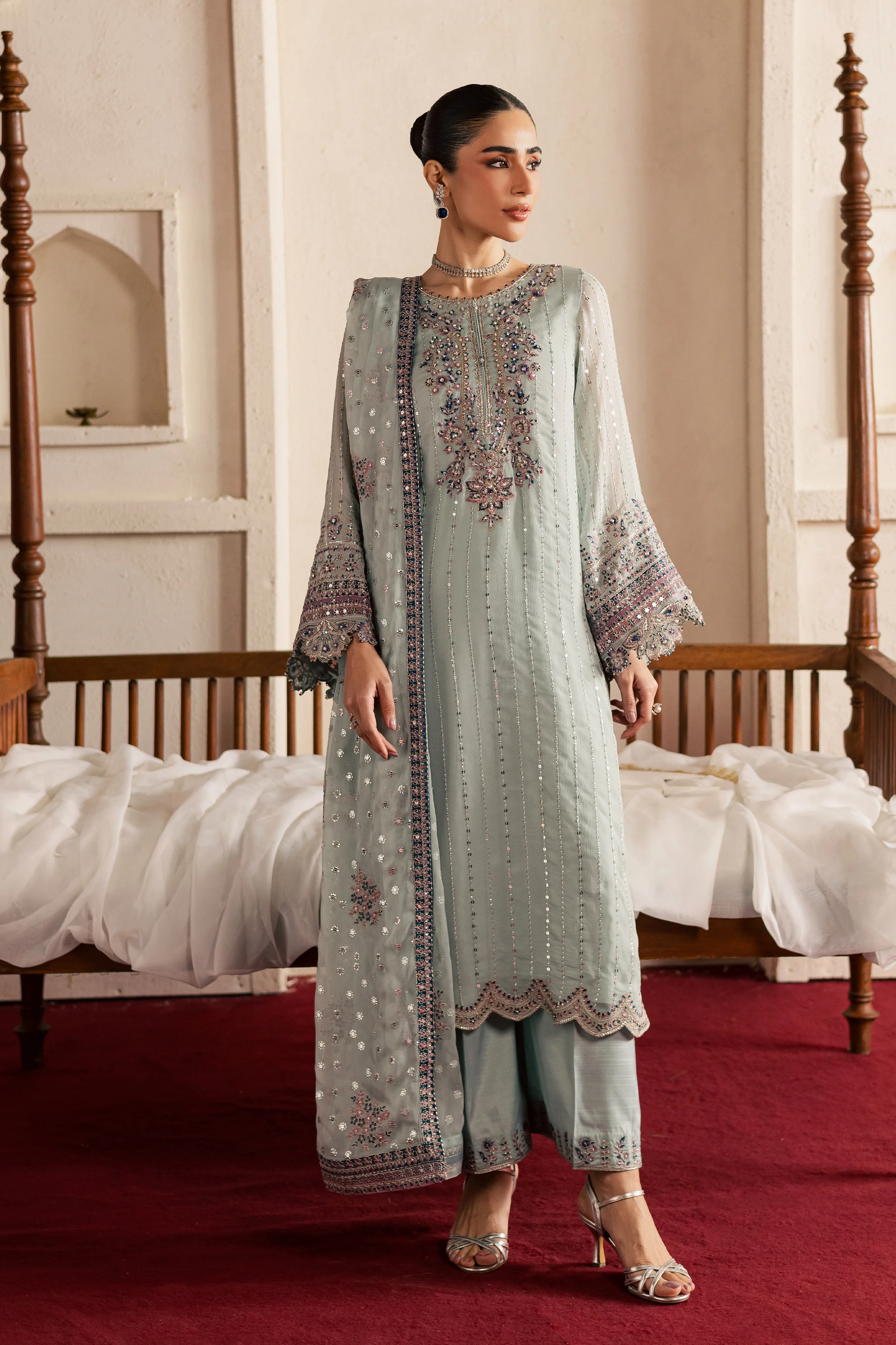 Alaila 3Pc - Festive Luxe Pret - Image 6