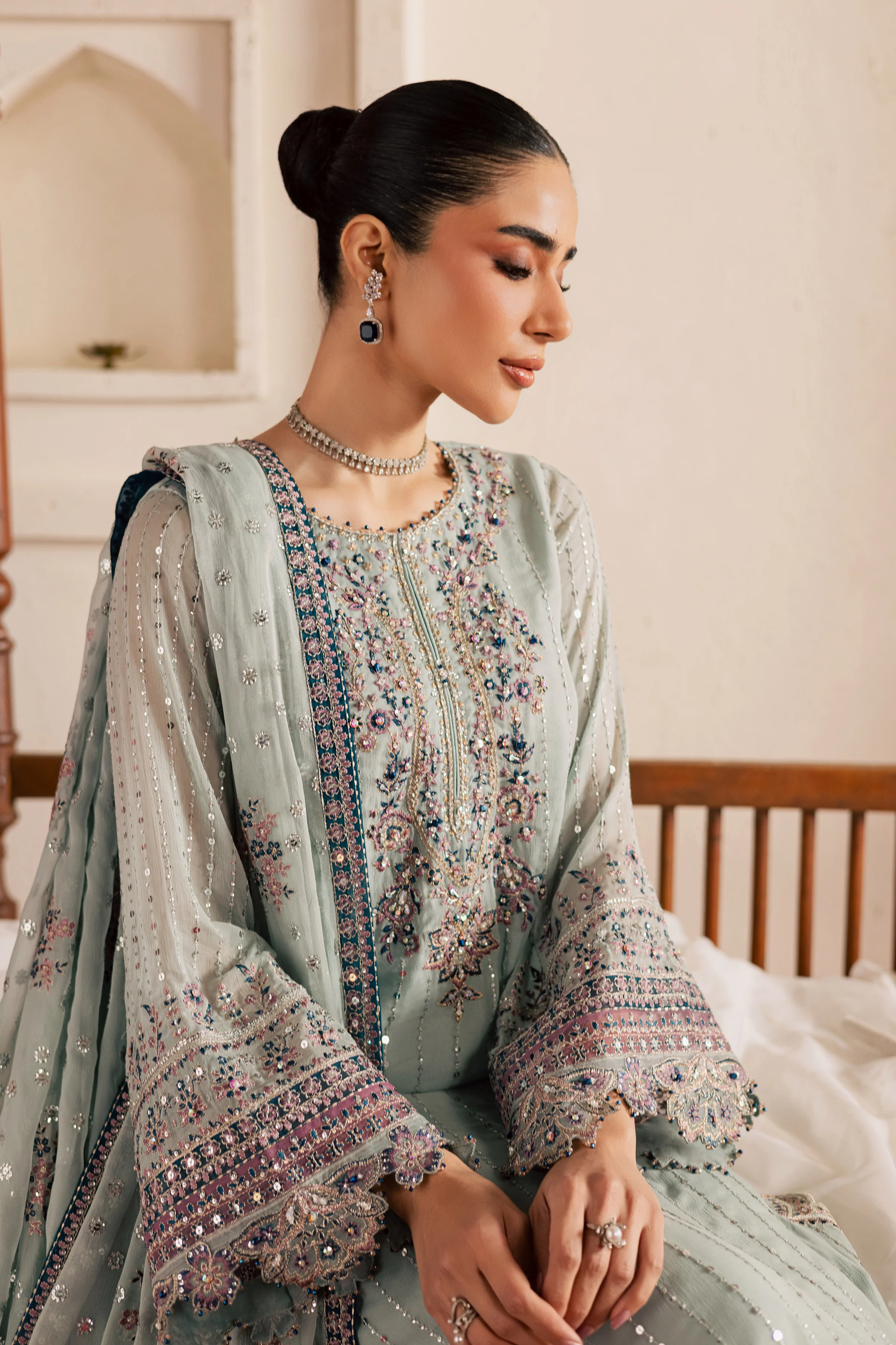 Alaila 3Pc - Festive Luxe Pret - Image 7