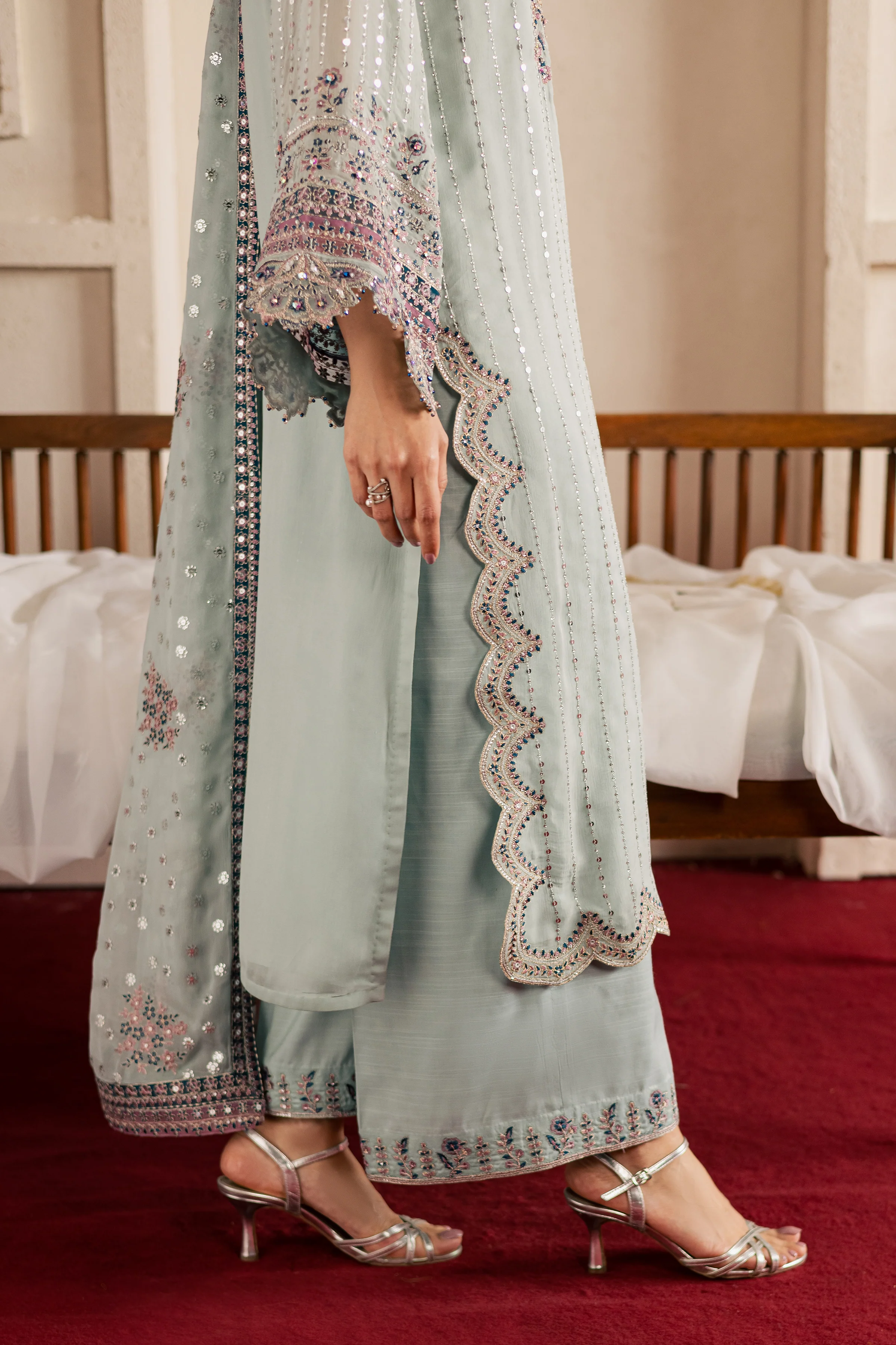Alaila 3Pc - Festive Luxe Pret - Image 9