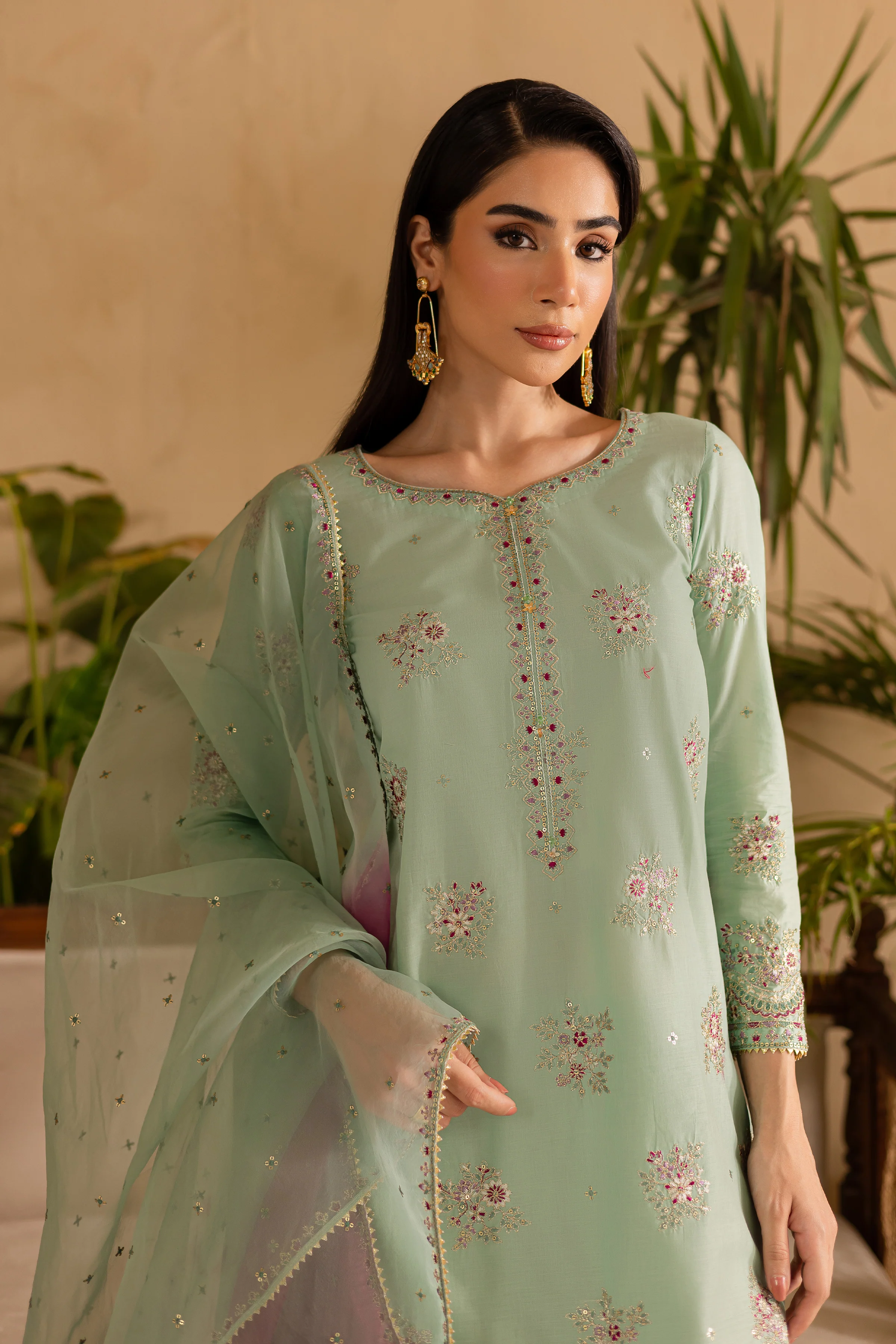 Amawas 3Pc - Printed Lawn Dress - Image 2
