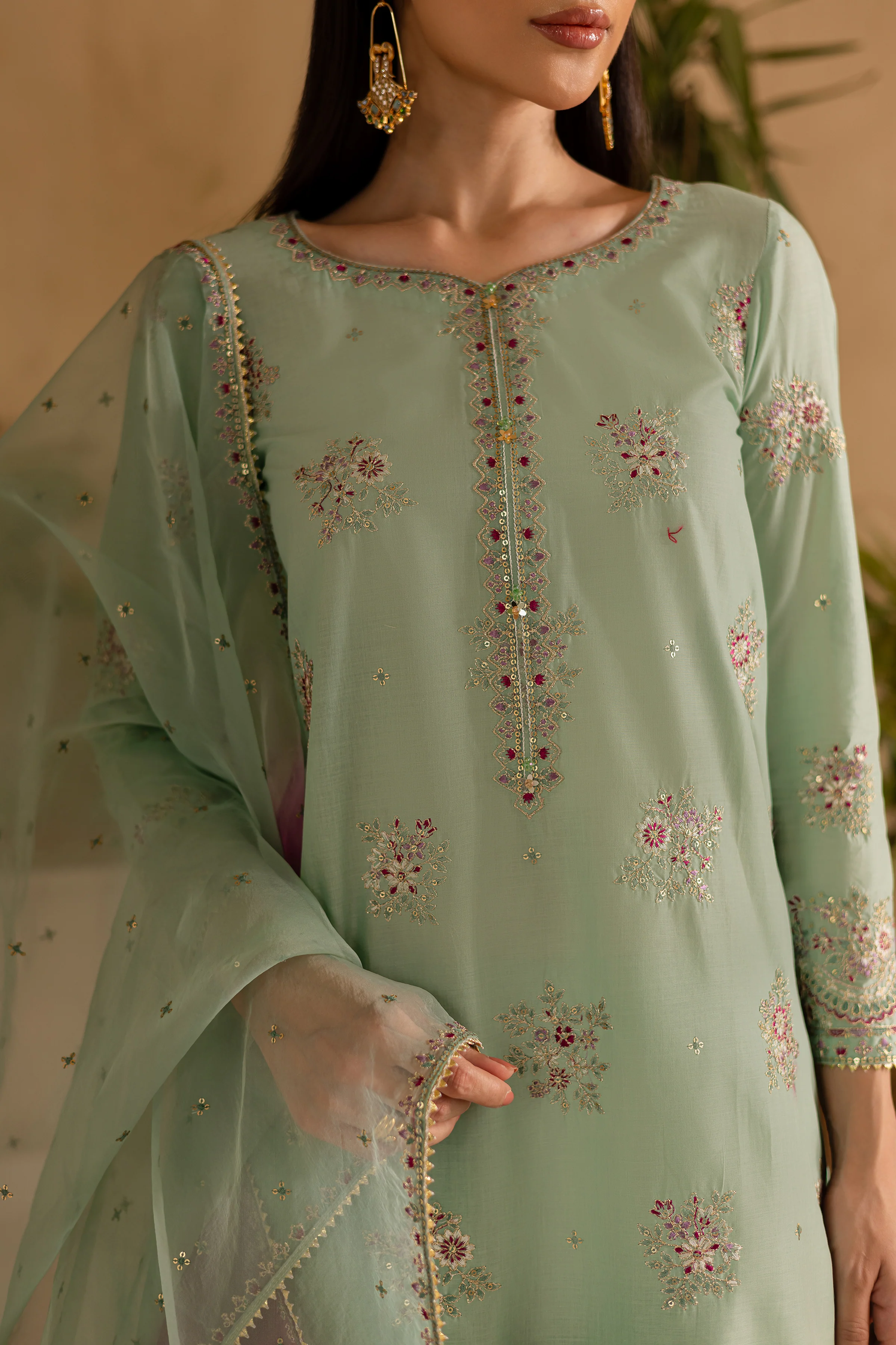 Amawas 3Pc - Printed Lawn Dress - Image 6