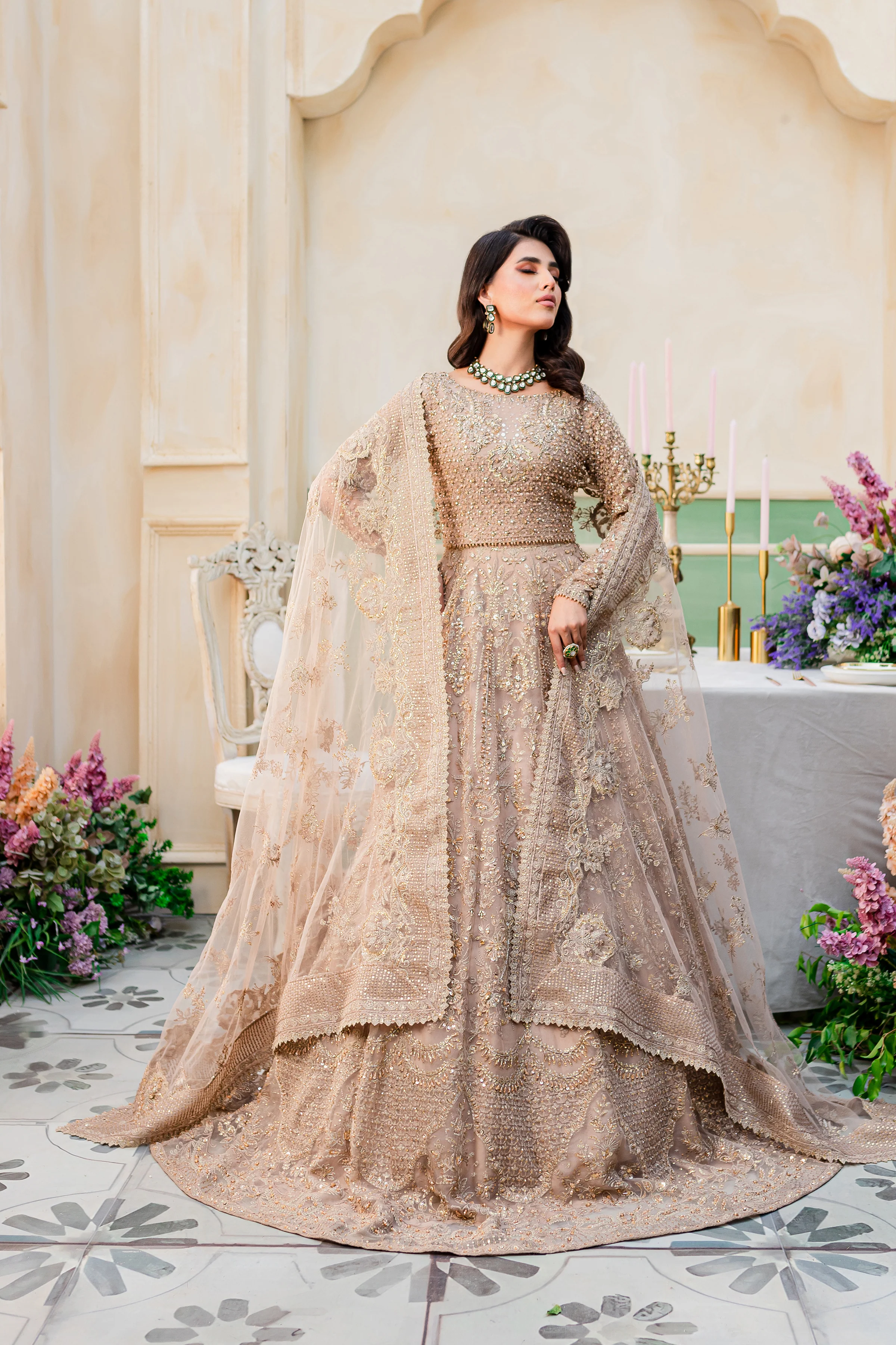Angan 4Pc - Bridal Dress - Image 4