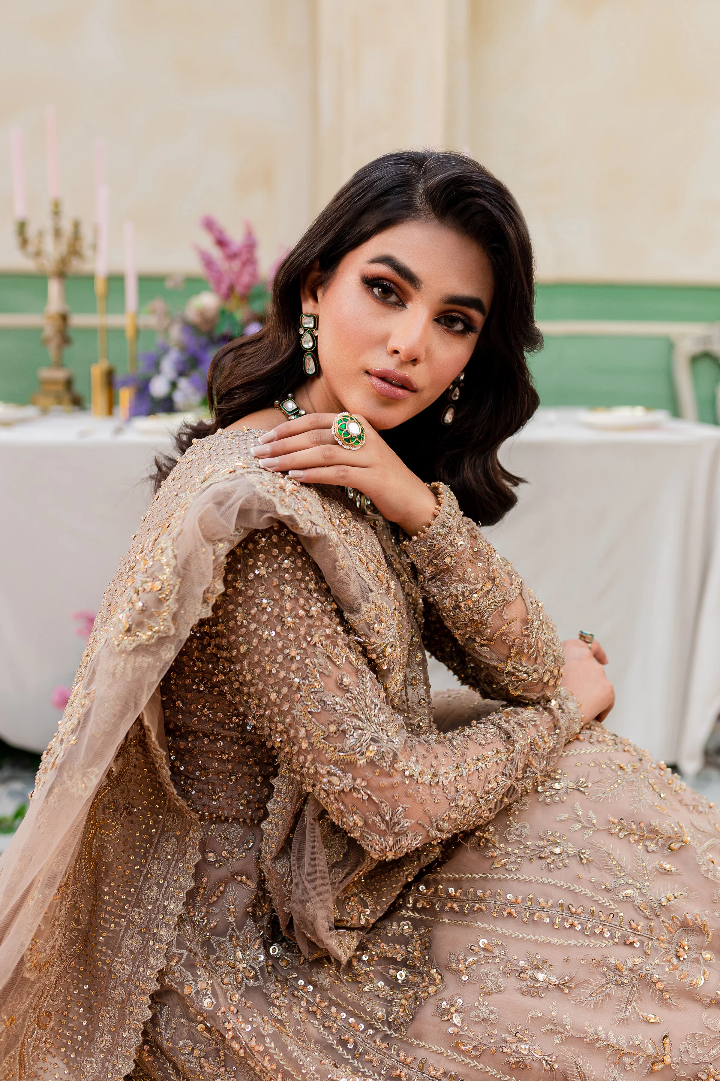 Angan 4Pc - Bridal Dress - Image 9