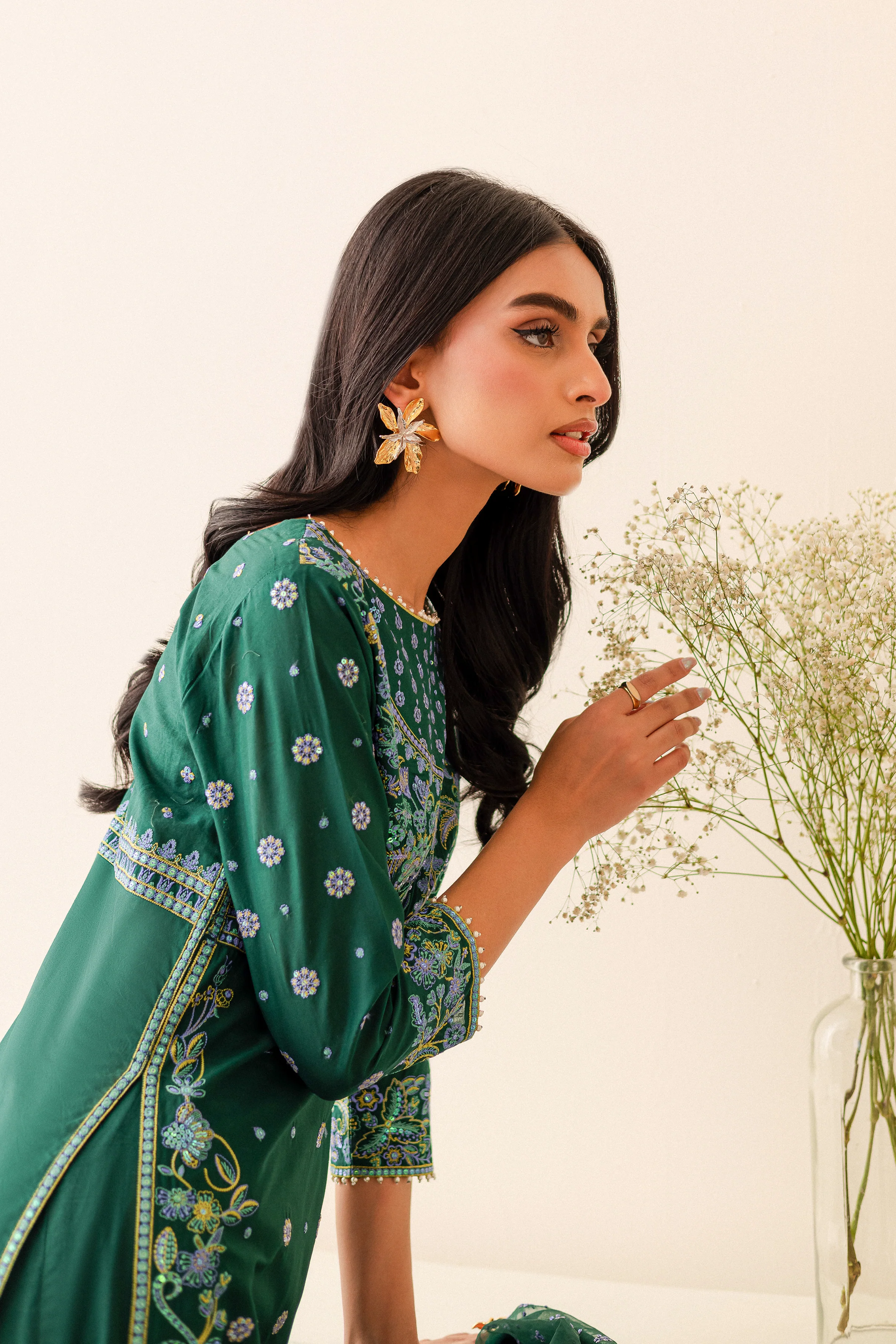 Ankisha 3Pc - Embroidered Lawn Dress - Image 7