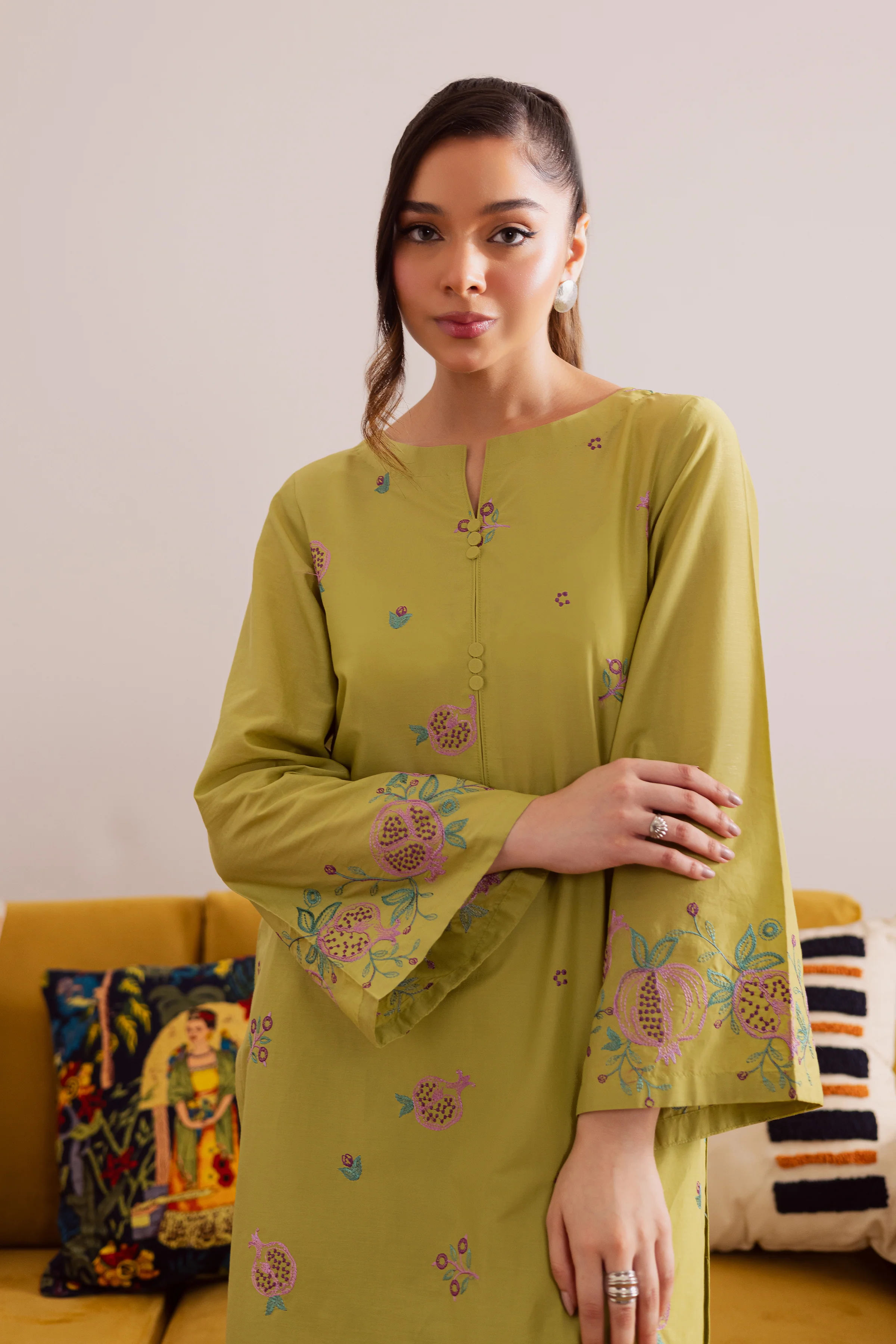 Annar 2Pc - Embroidered Casual Pret - Image 2