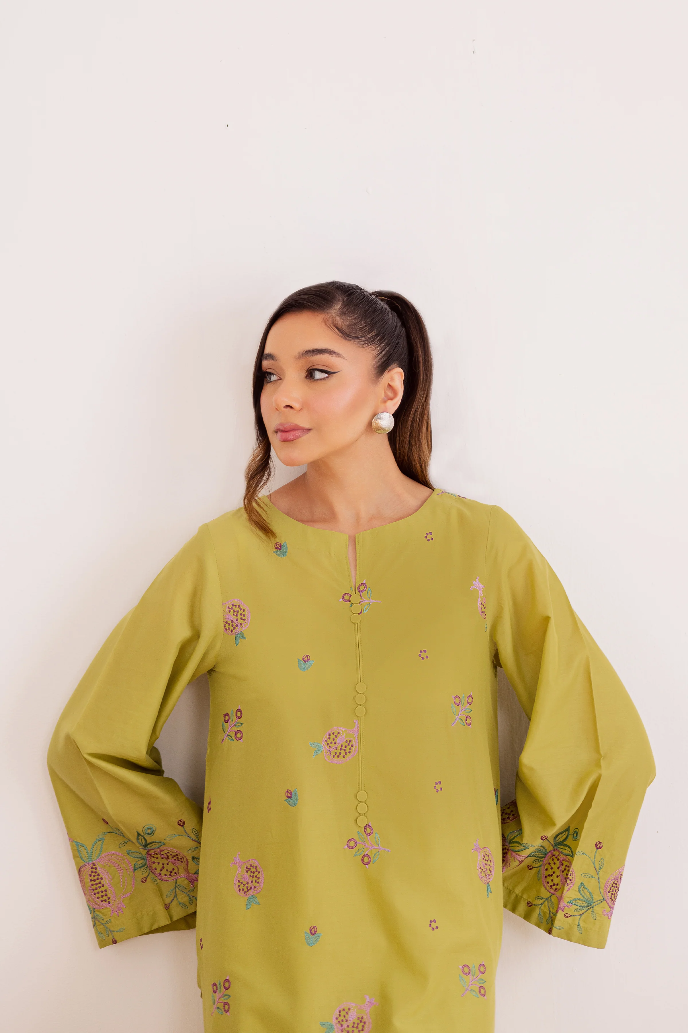 Annar 2Pc - Embroidered Casual Pret - Image 3