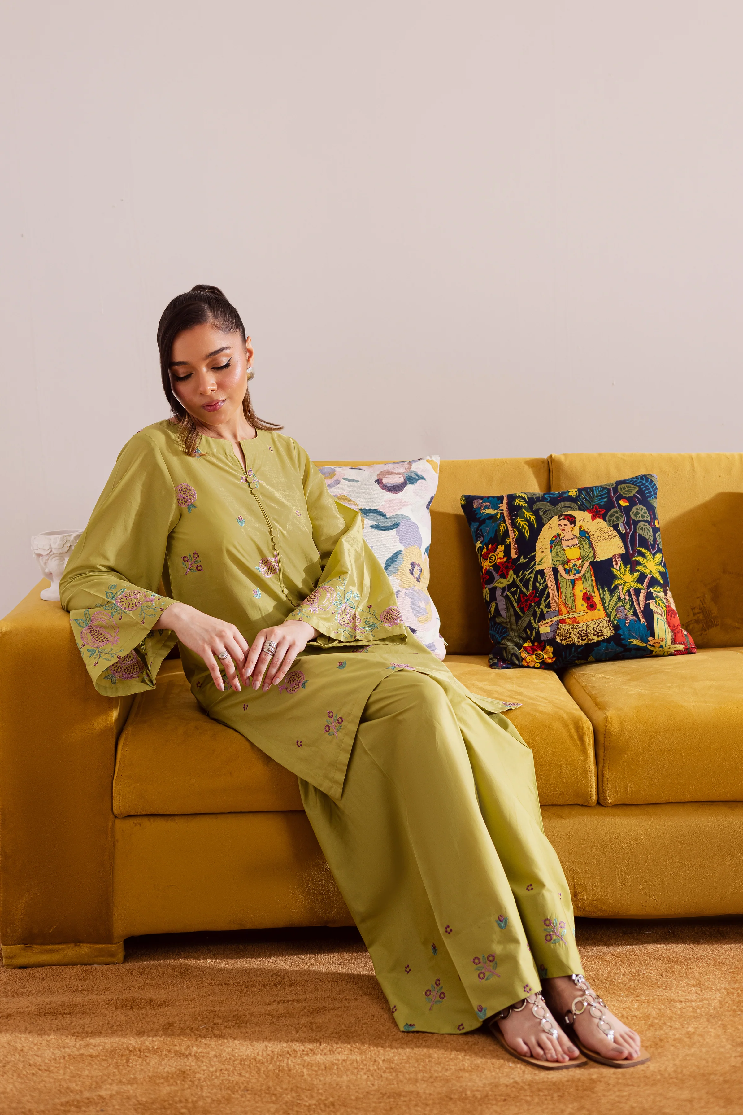 Annar 2Pc - Embroidered Casual Pret - Image 4