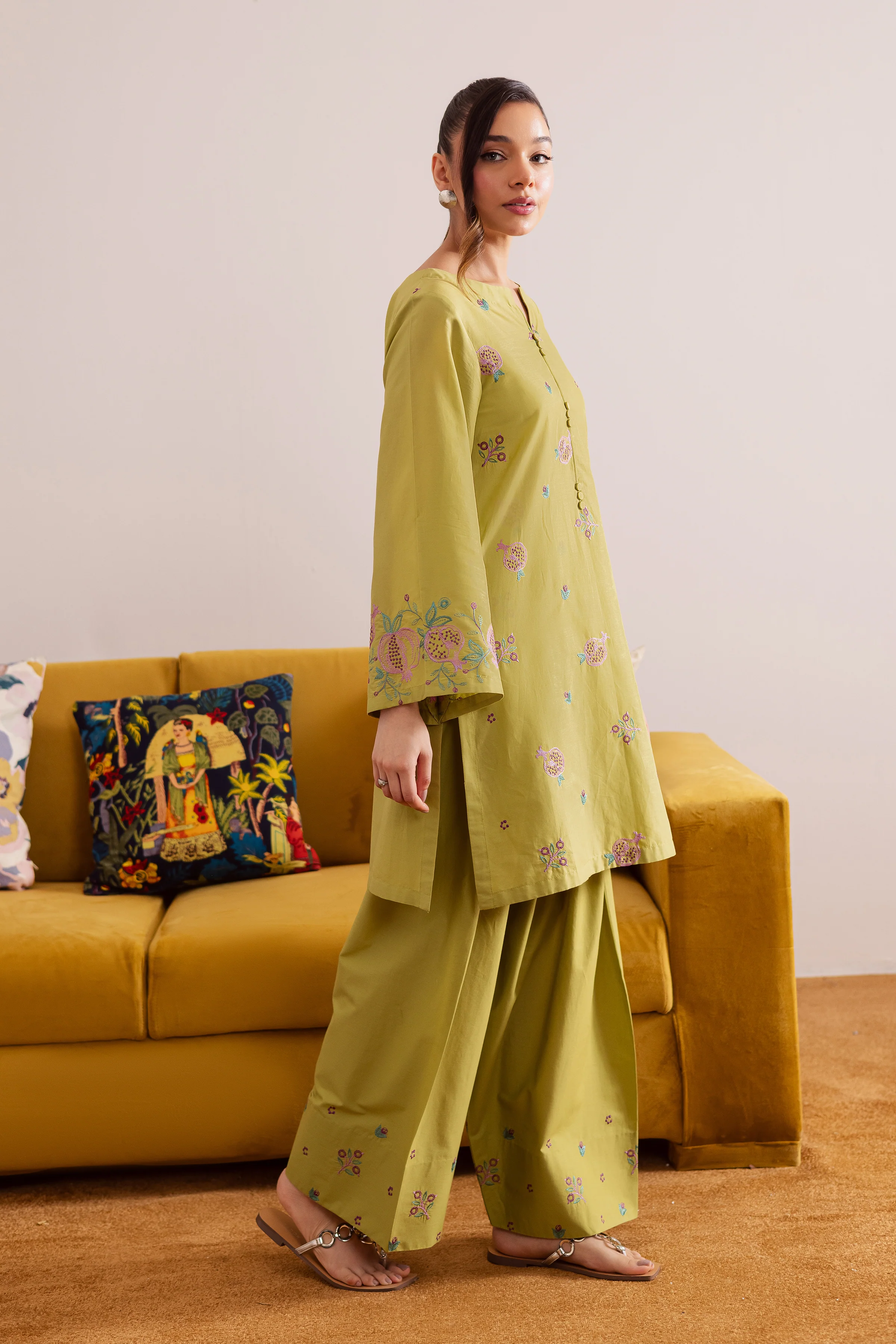 Annar 2Pc - Embroidered Casual Pret - Image 5