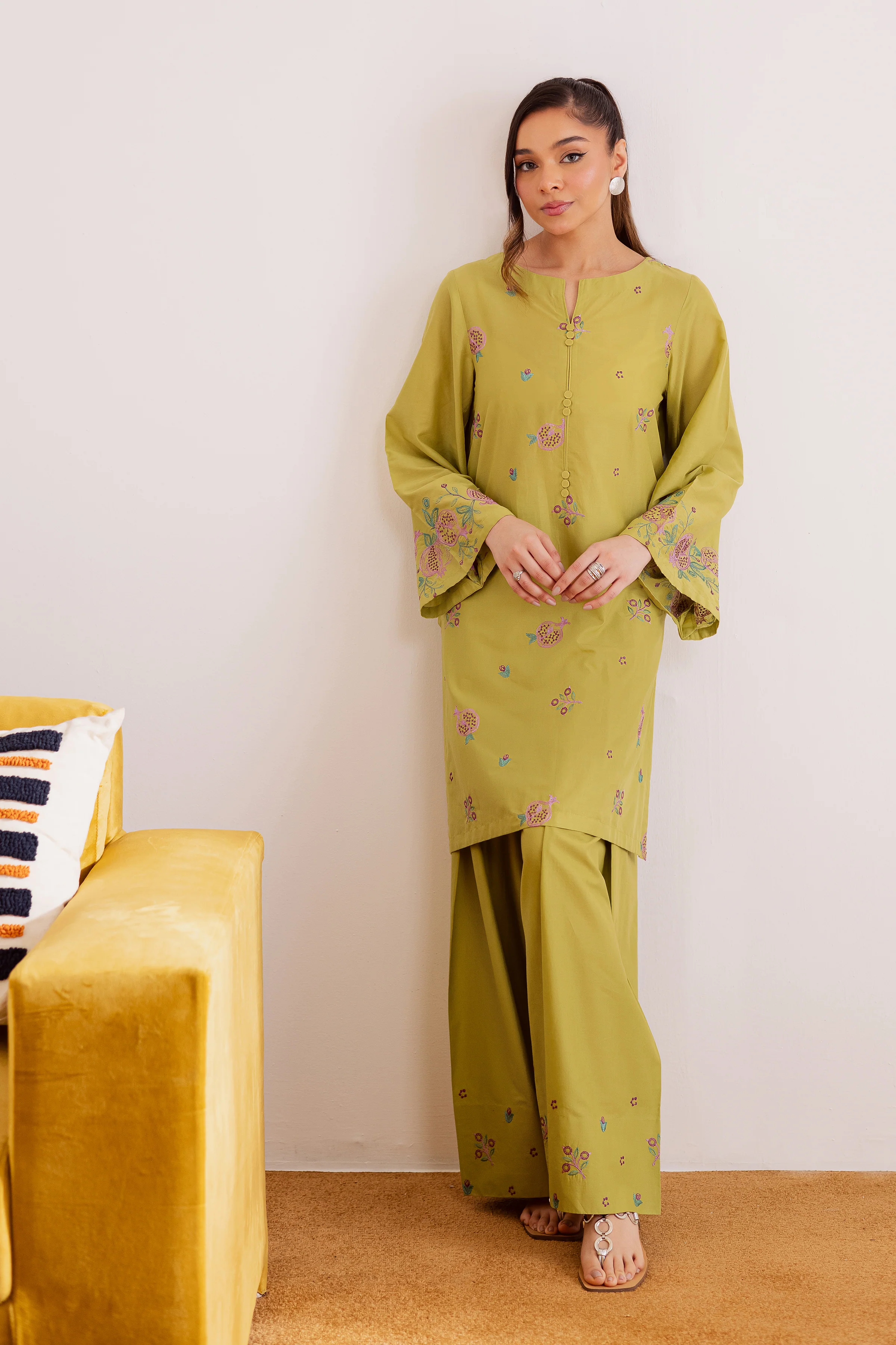 Annar 2Pc - Embroidered Casual Pret - Image 6
