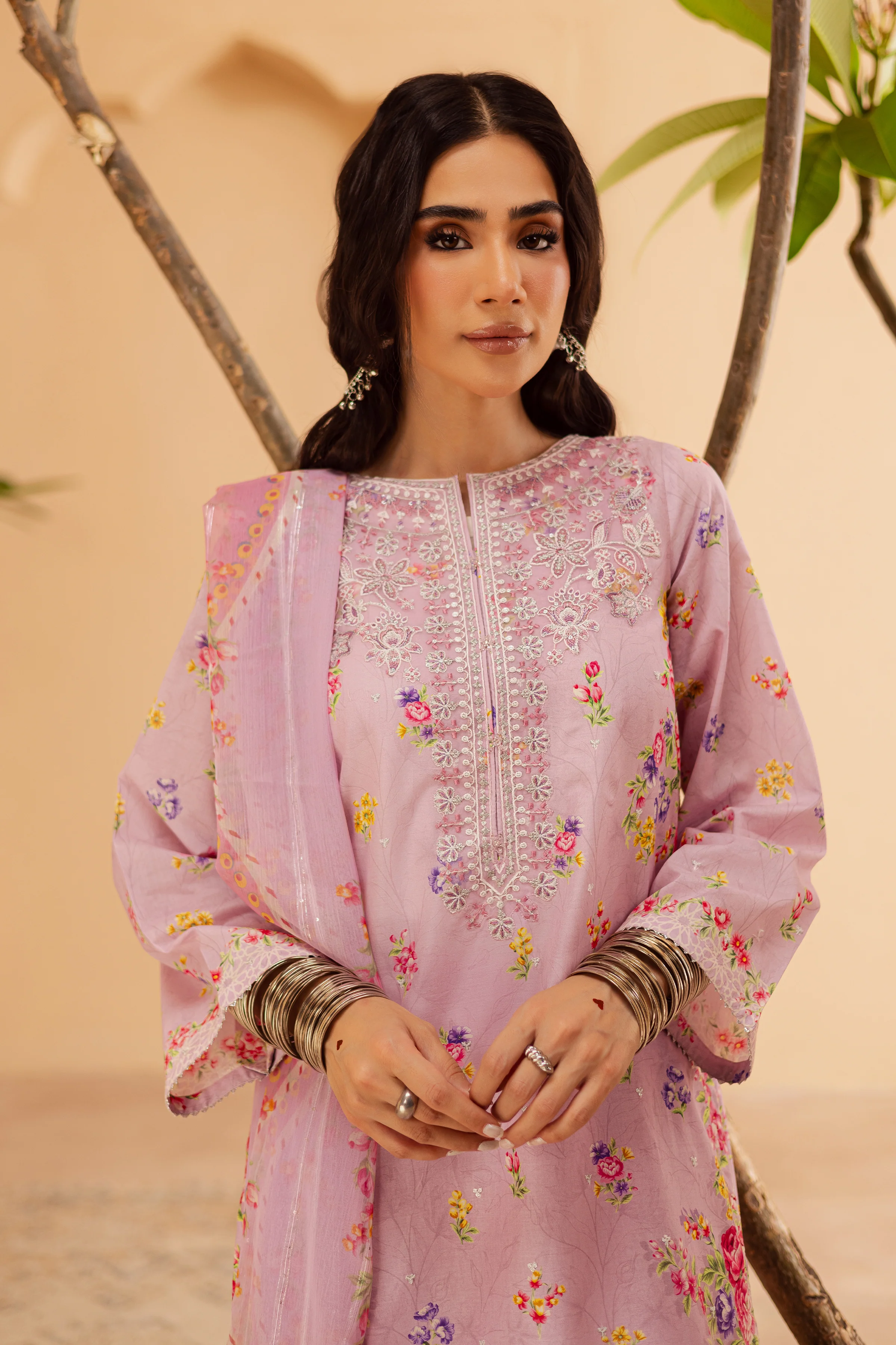 Anya 3Pc - Festive Eid Prints - Image 3