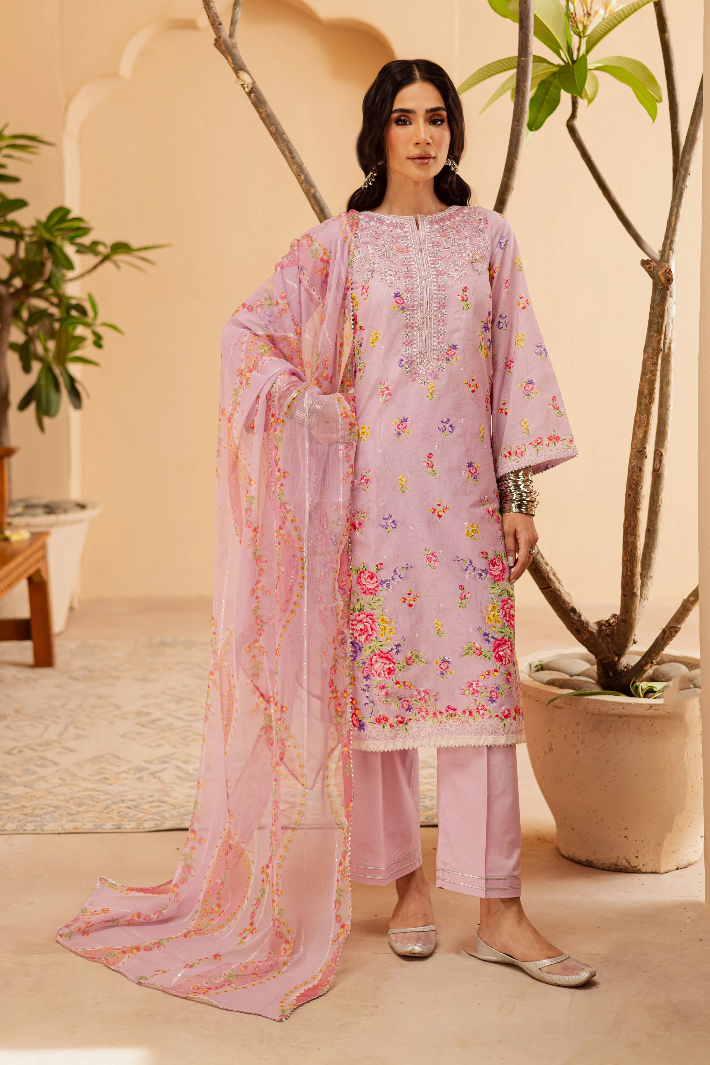 Anya 3Pc - Festive Eid Prints - Image 4