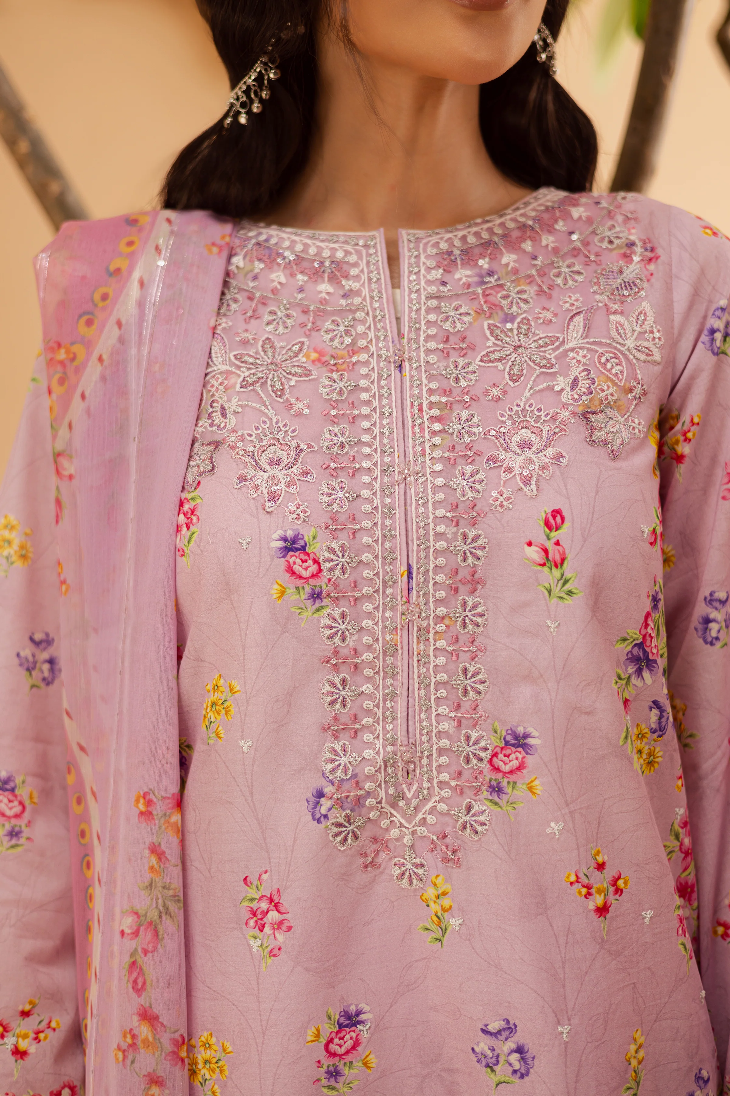 Anya 3Pc - Festive Eid Prints - Image 8