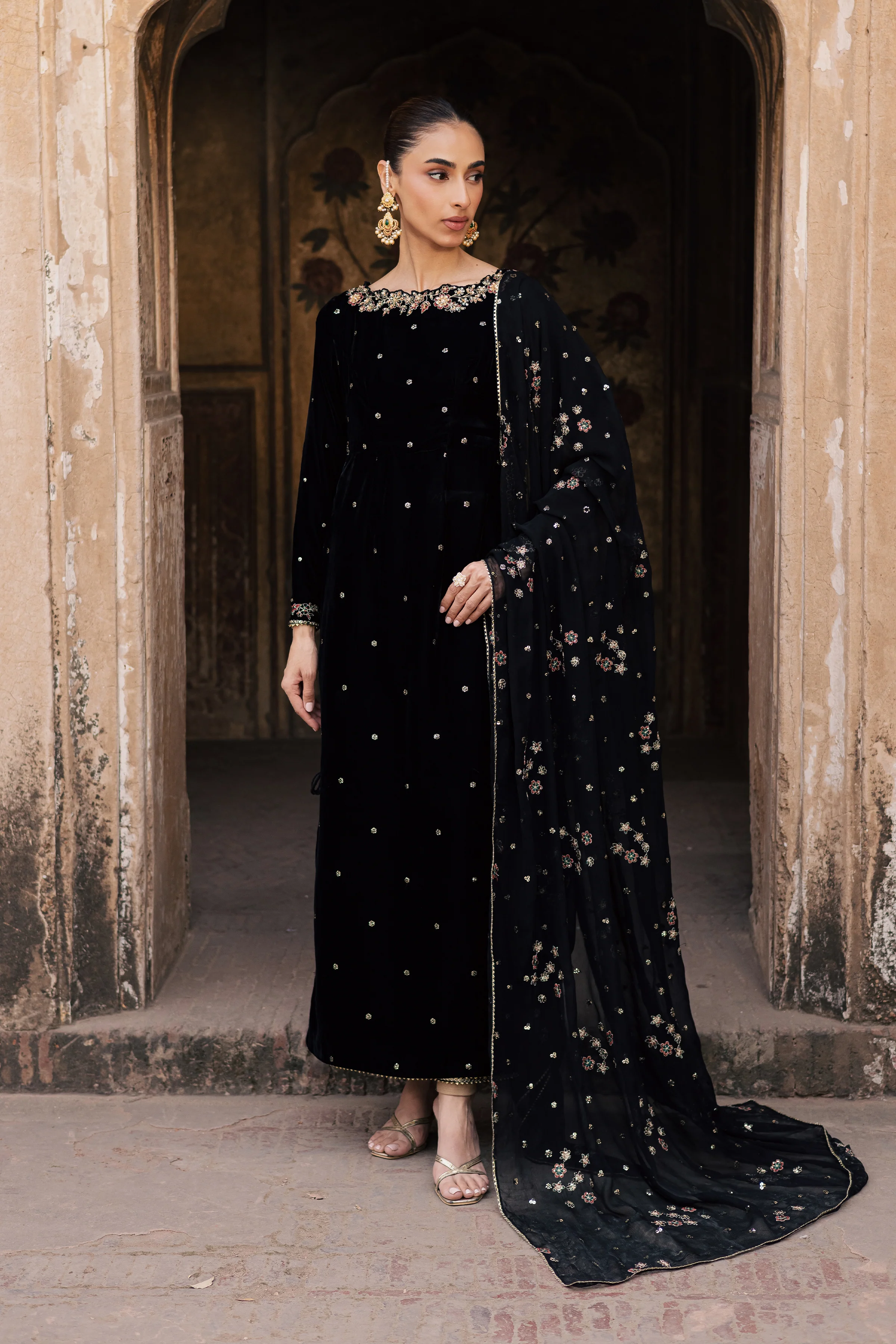 Aquarius 3Pc - Festive Velvet Pret