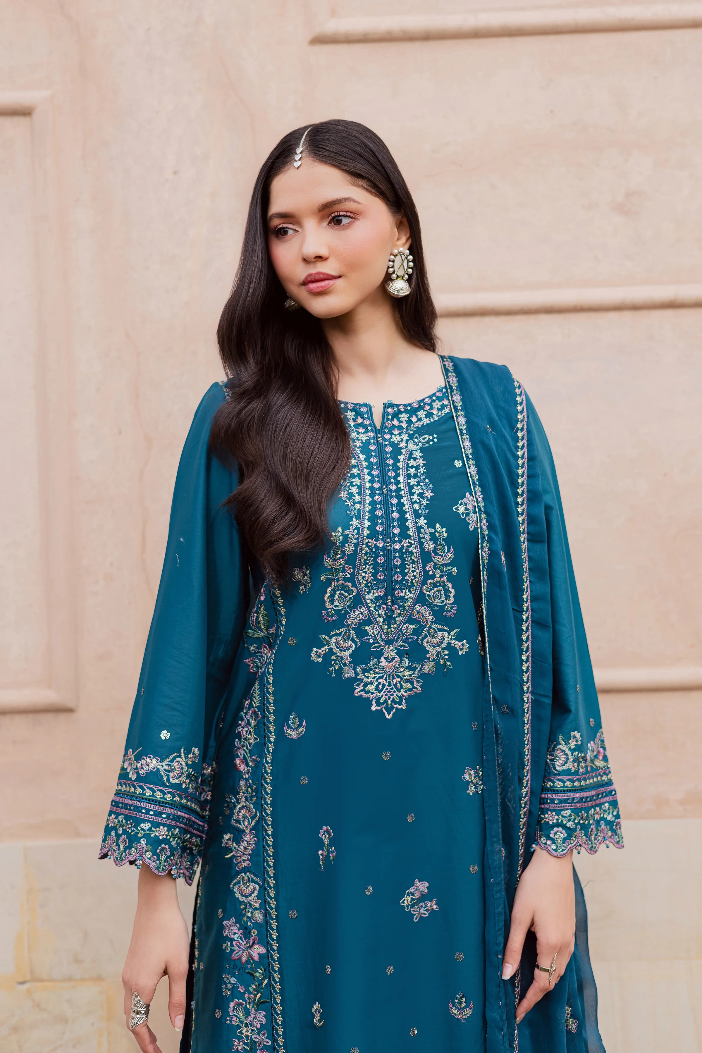 Araz 3Pc - Festive Embroidered Lawn - Image 2