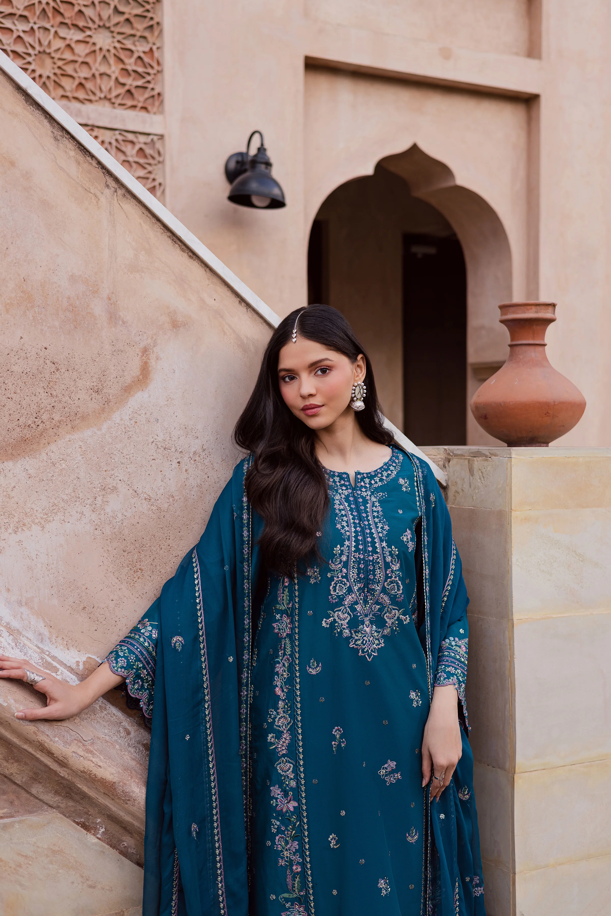 Araz 3Pc - Festive Embroidered Lawn - Image 4