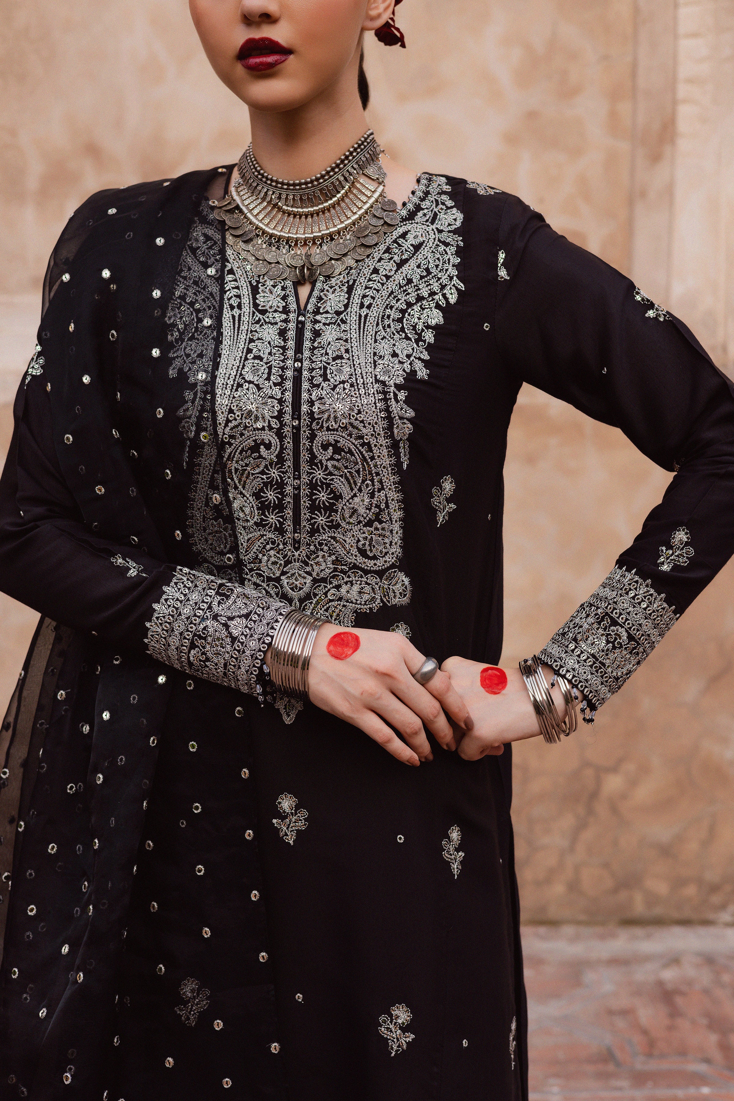 Arbish 3Pc - Festive Luxe Pret - Image 7