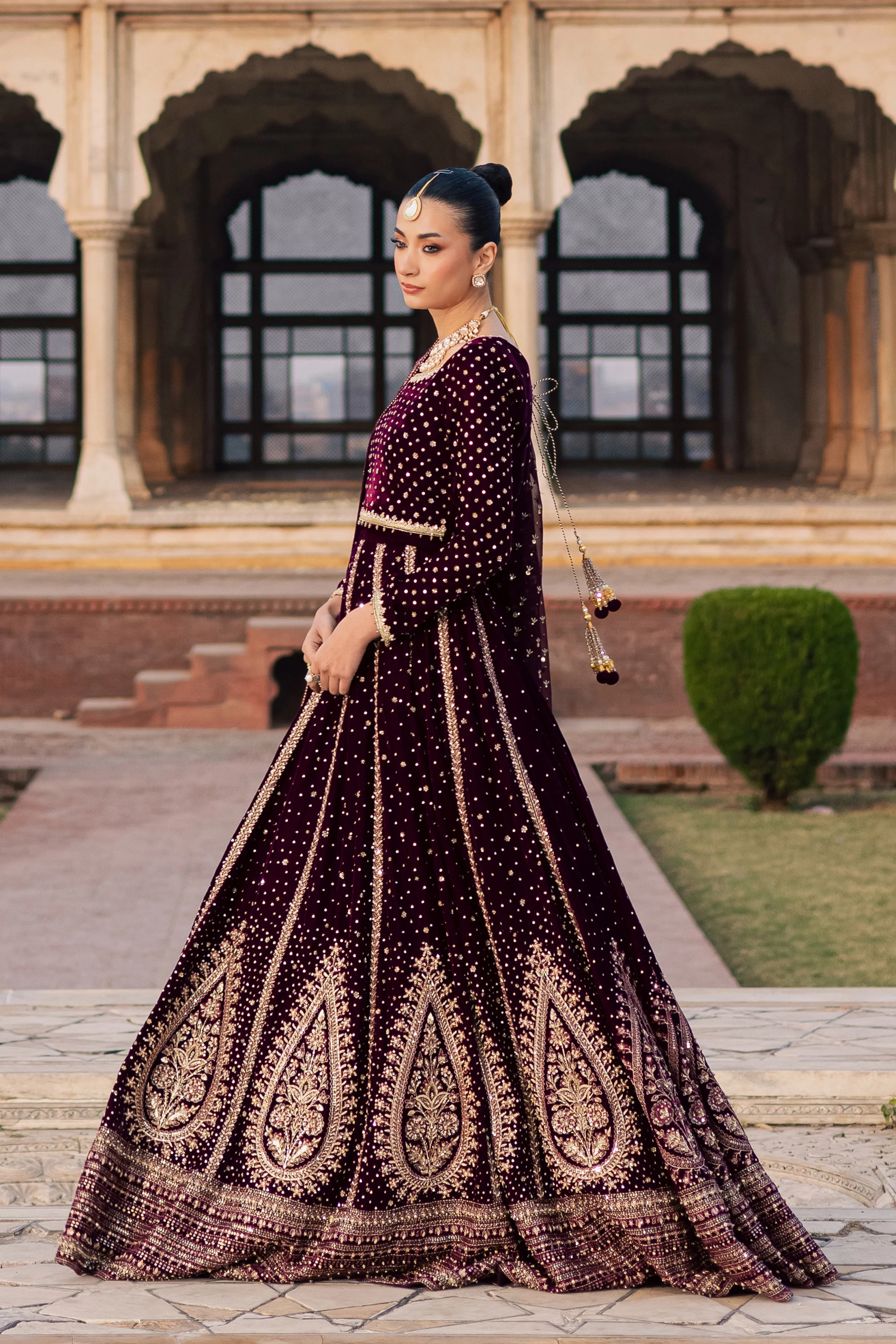 Aroos e Laal 3Pc - Bridal Dress - Image 5