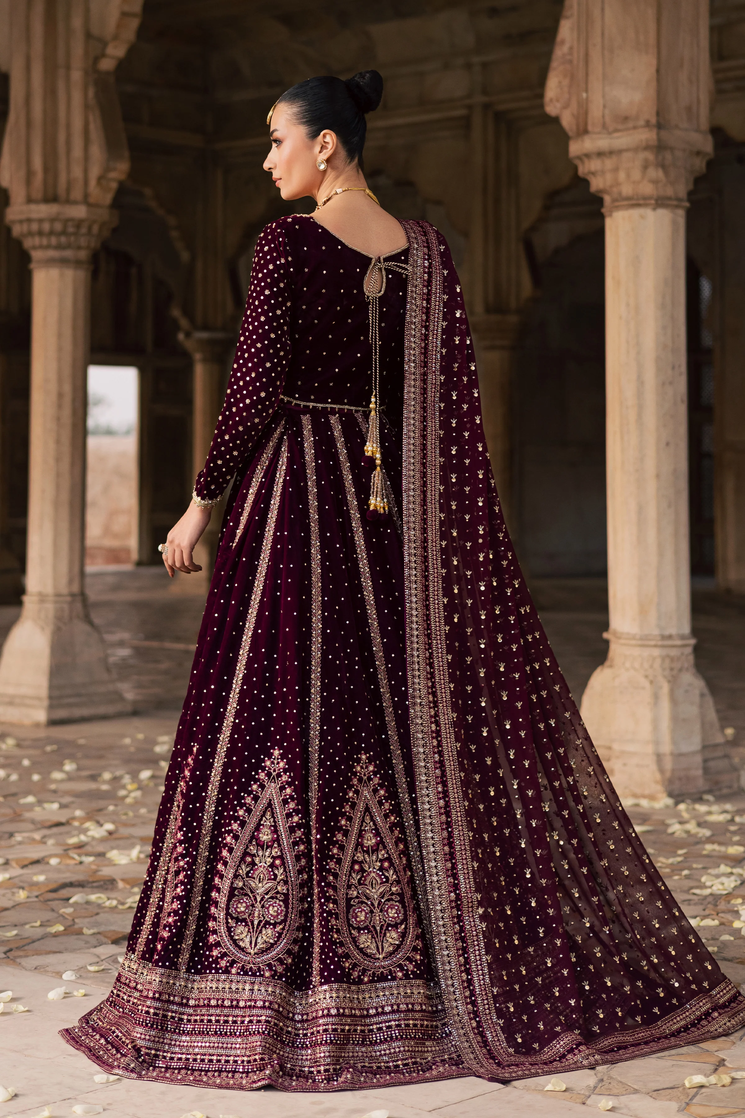Aroos e Laal 3Pc - Bridal Dress - Image 8