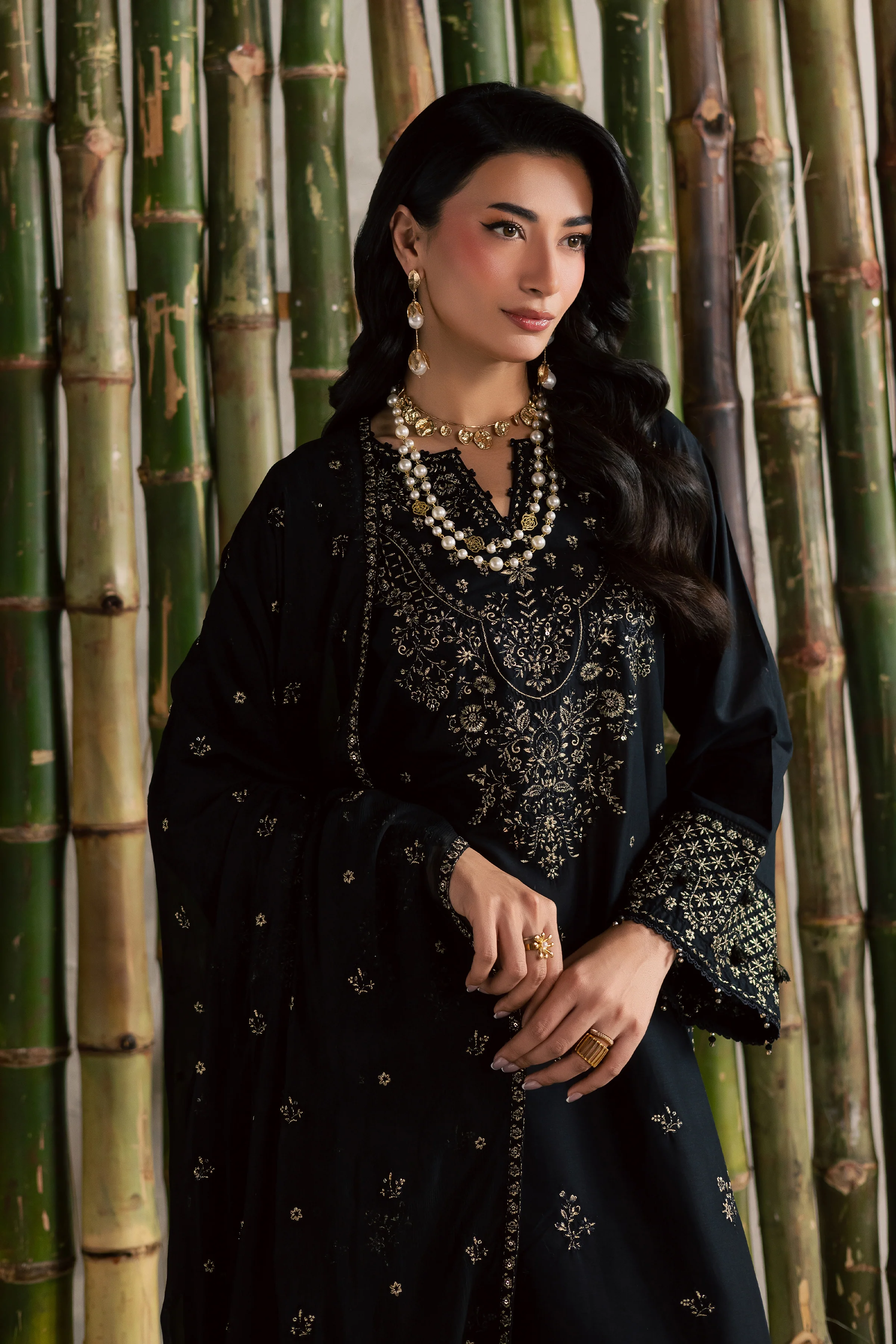 Ash 3Pc - Festive Embroidered Lawn - Image 2