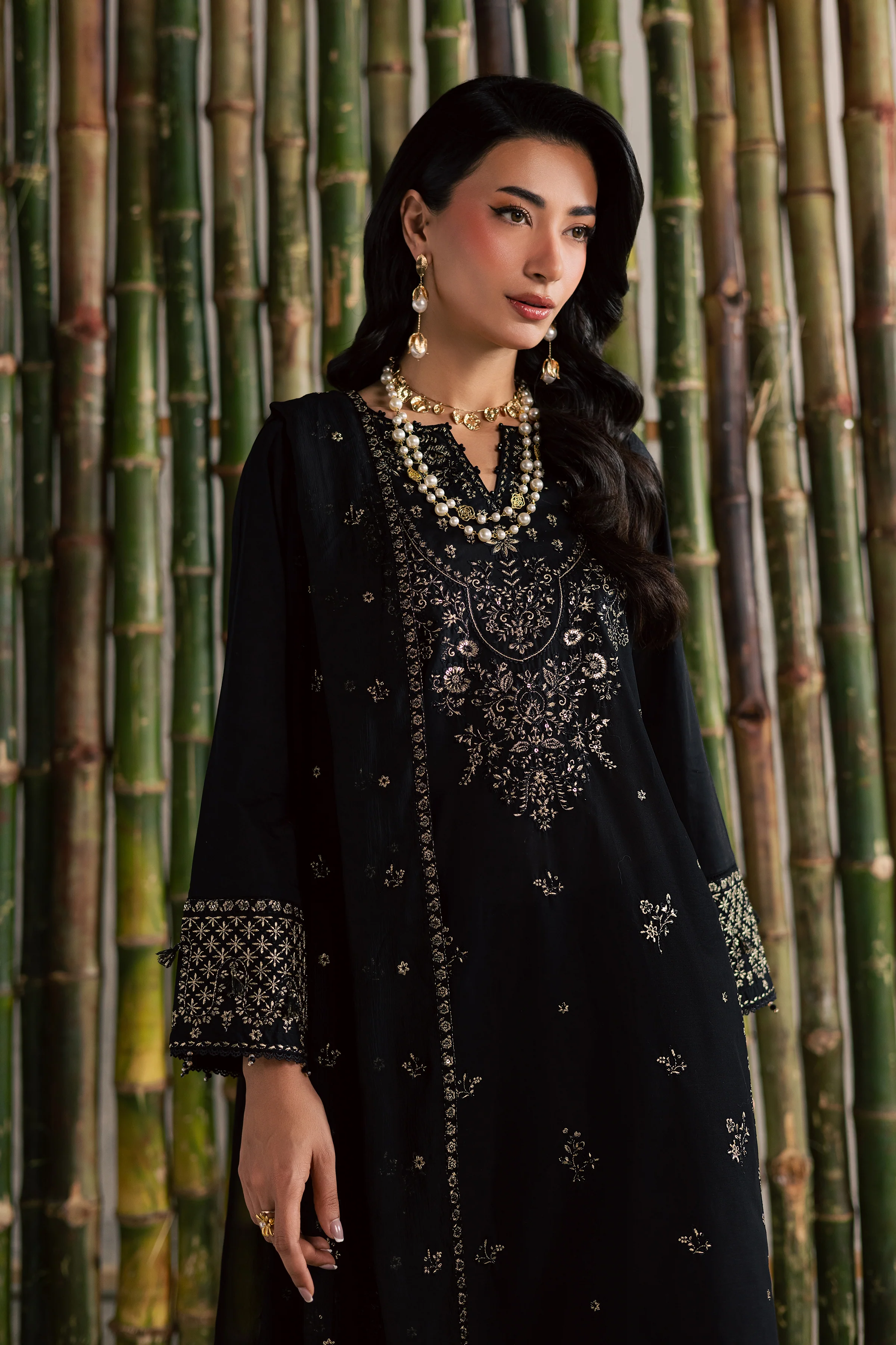 Ash 3Pc - Festive Embroidered Lawn - Image 3
