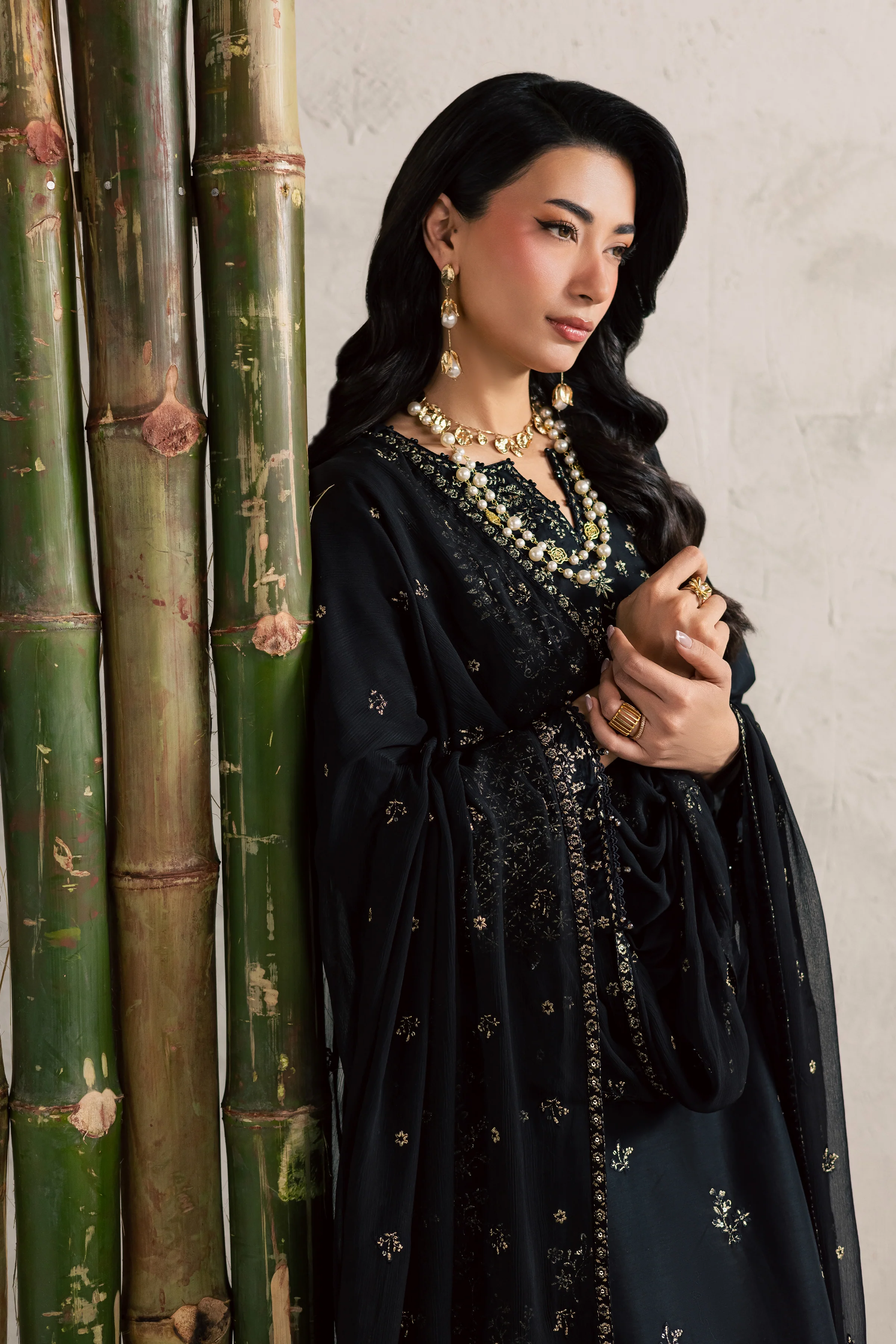 Ash 3Pc - Festive Embroidered Lawn - Image 5