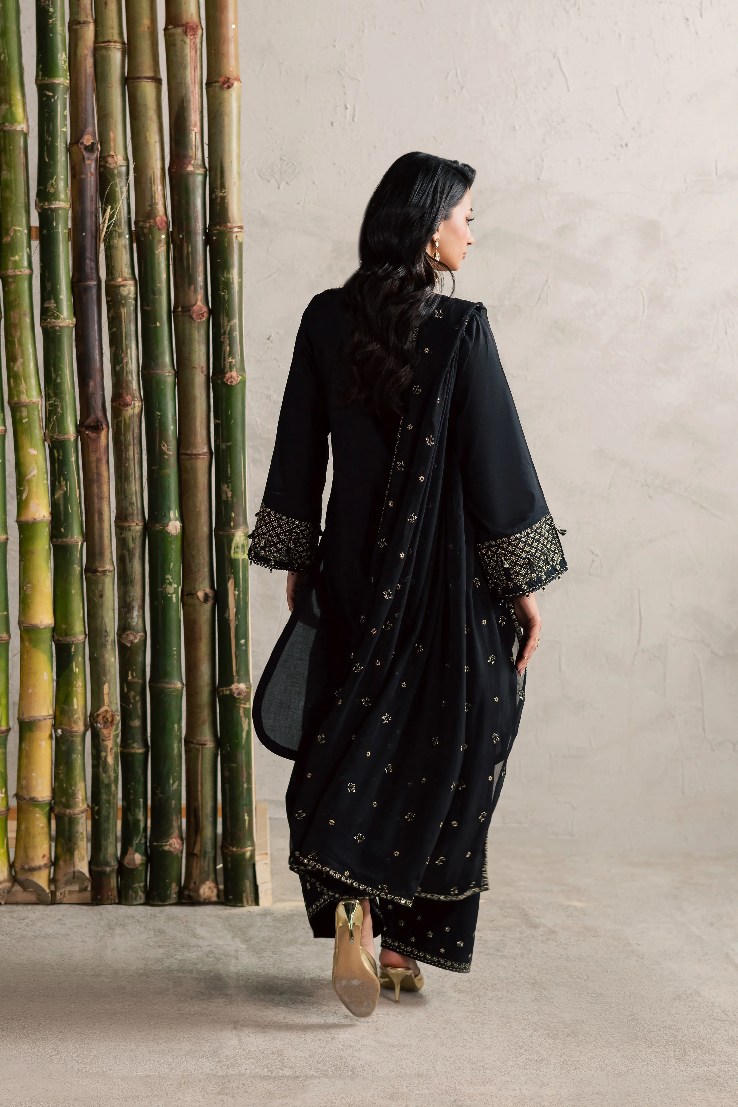 Ash 3Pc - Festive Embroidered Lawn - Image 6