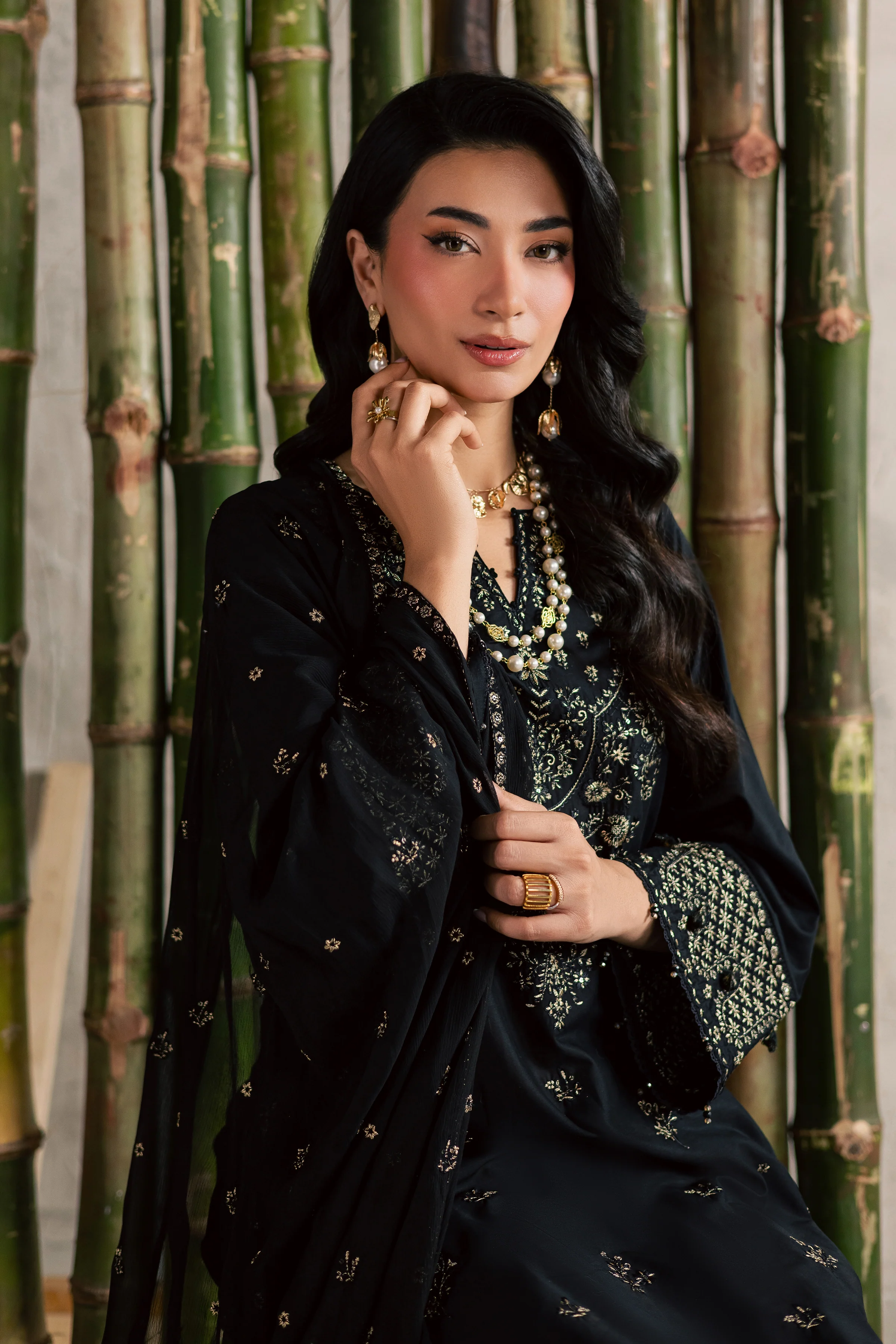 Ash 3Pc - Festive Embroidered Lawn - Image 7