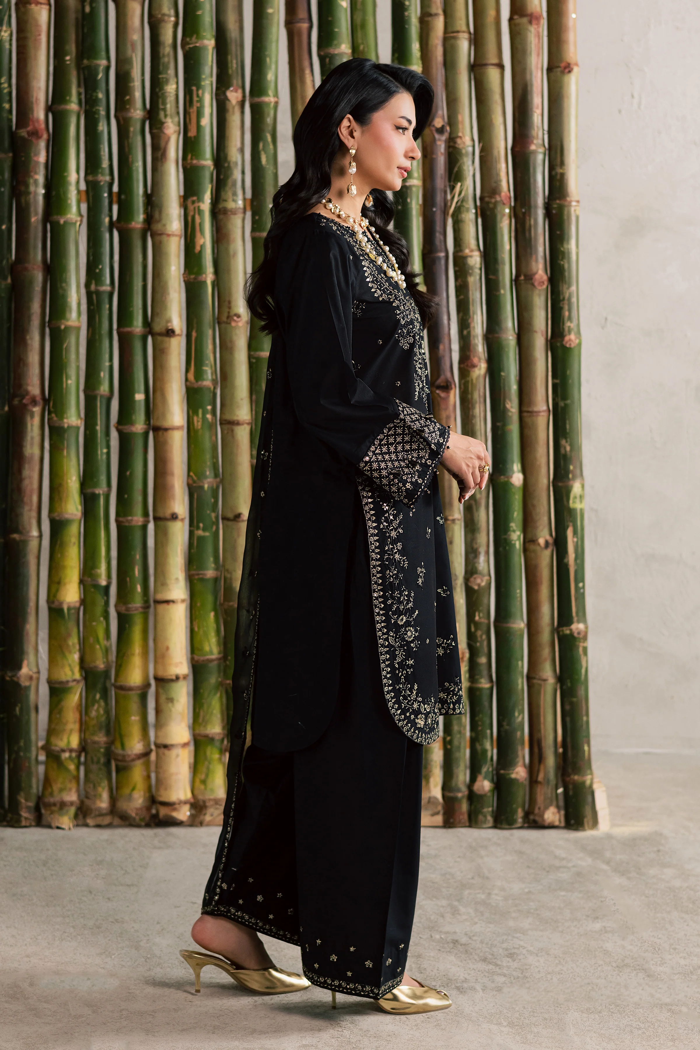 Ash 3Pc - Festive Embroidered Lawn - Image 8