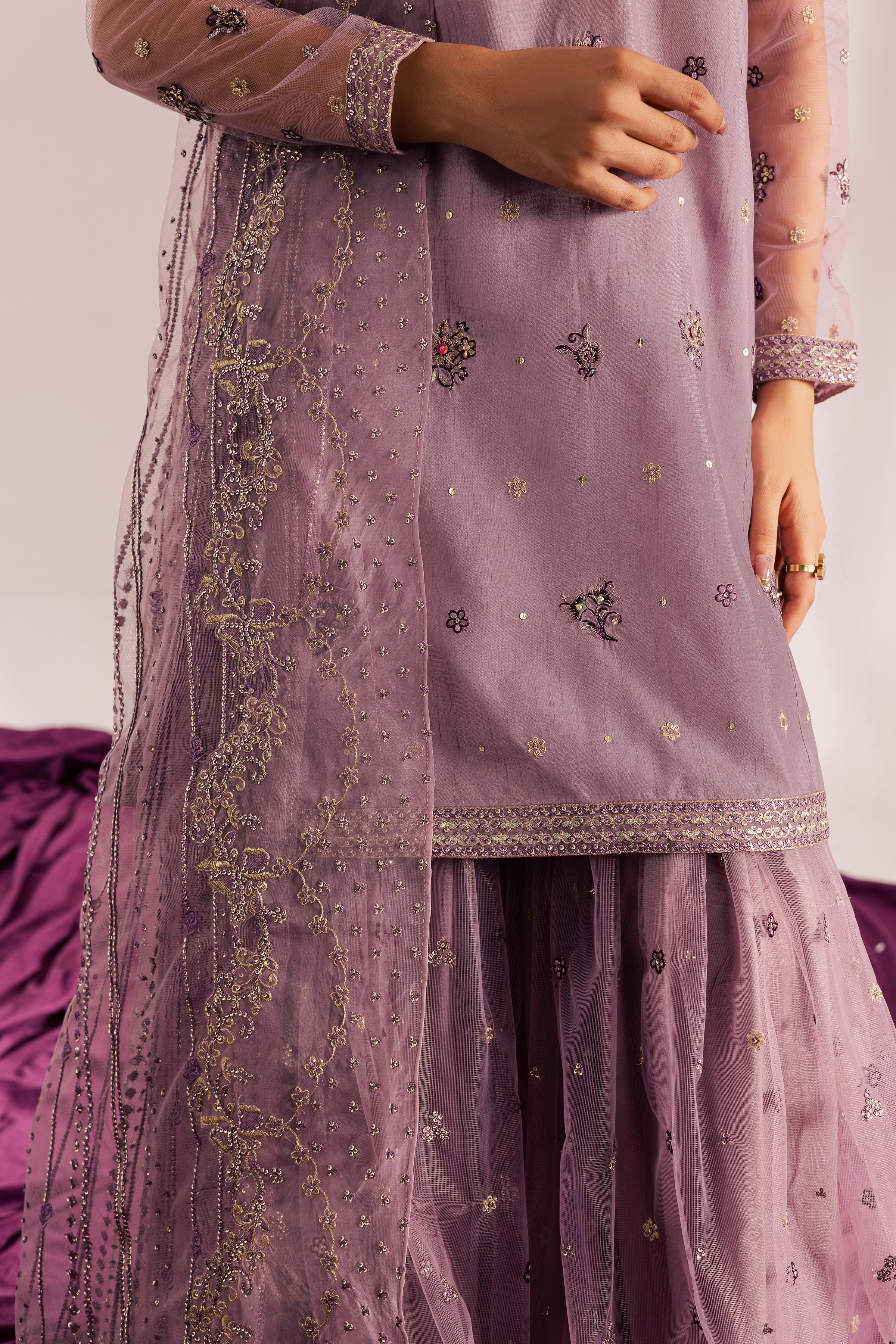 Asha 3Pc - Festive Luxe Pret - Image 10