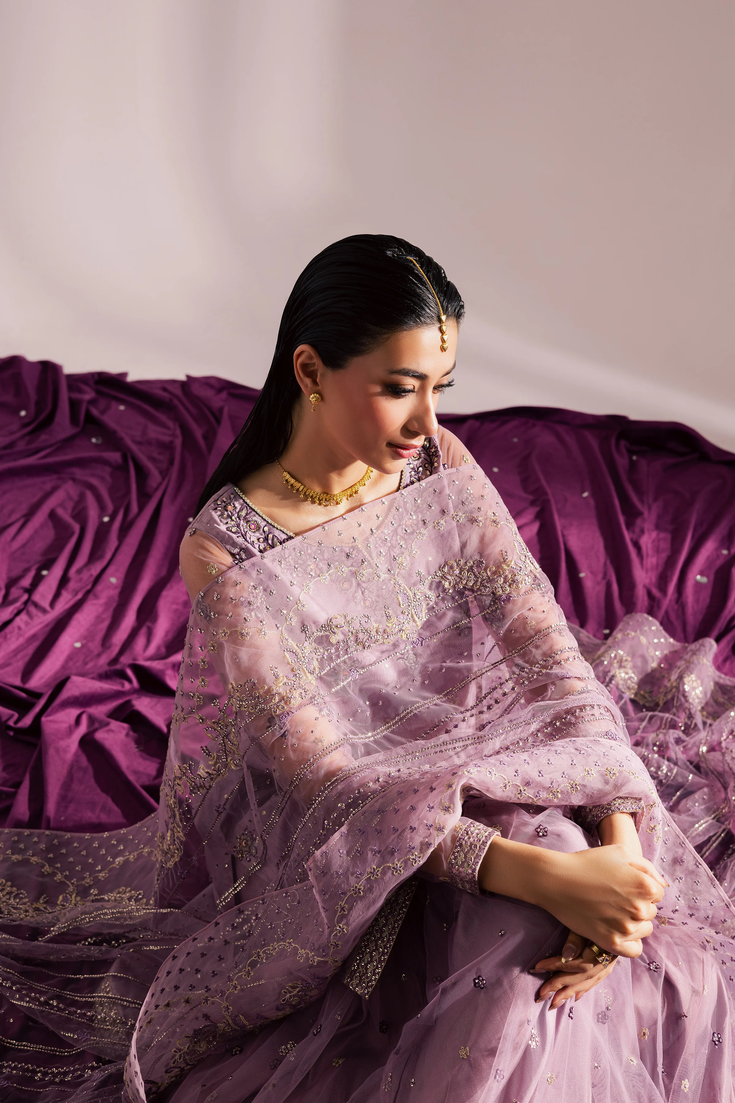 Asha 3Pc - Festive Luxe Pret - Image 9