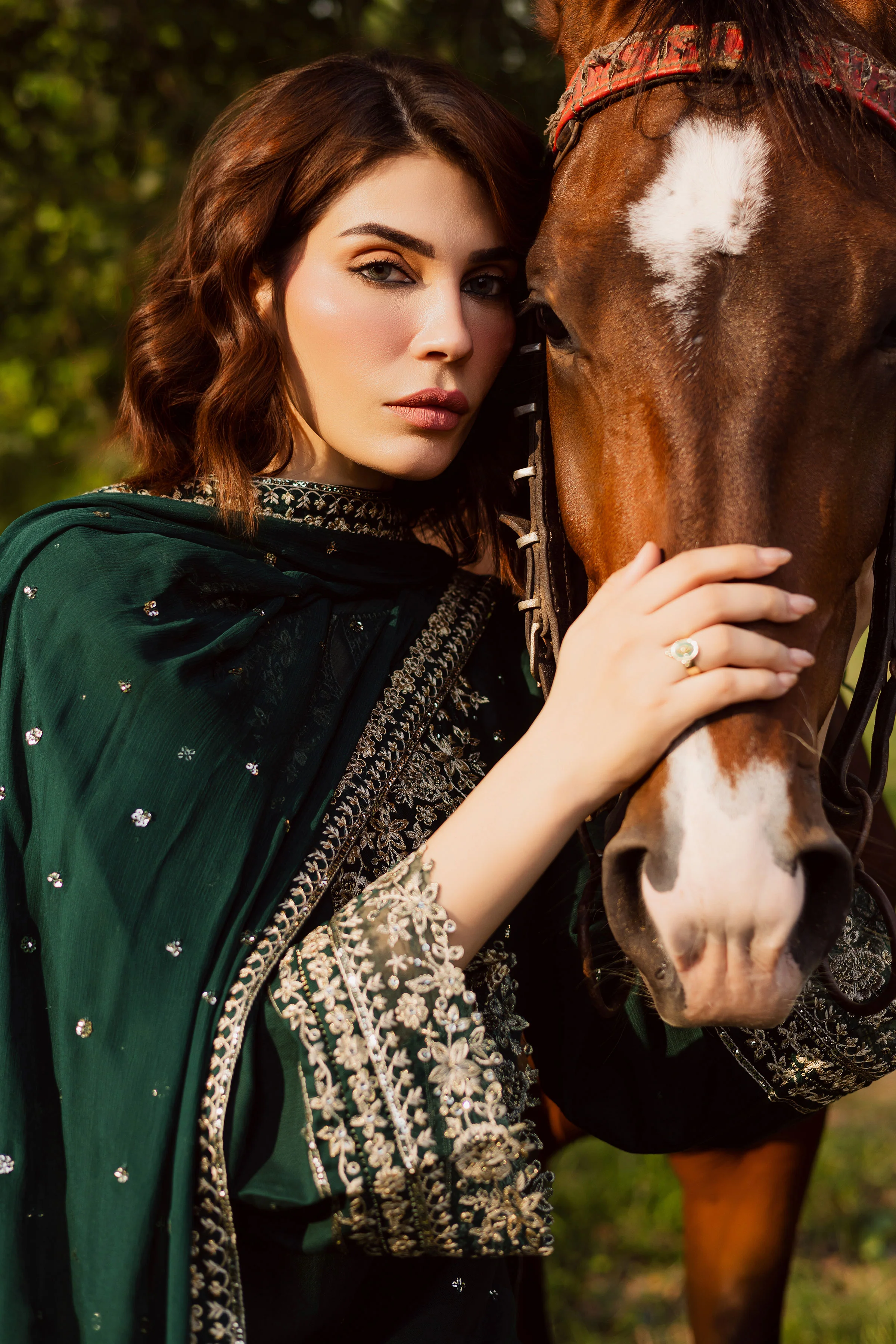 Asmira 3Pc - Embroidered Khaddar Dress - Image 3