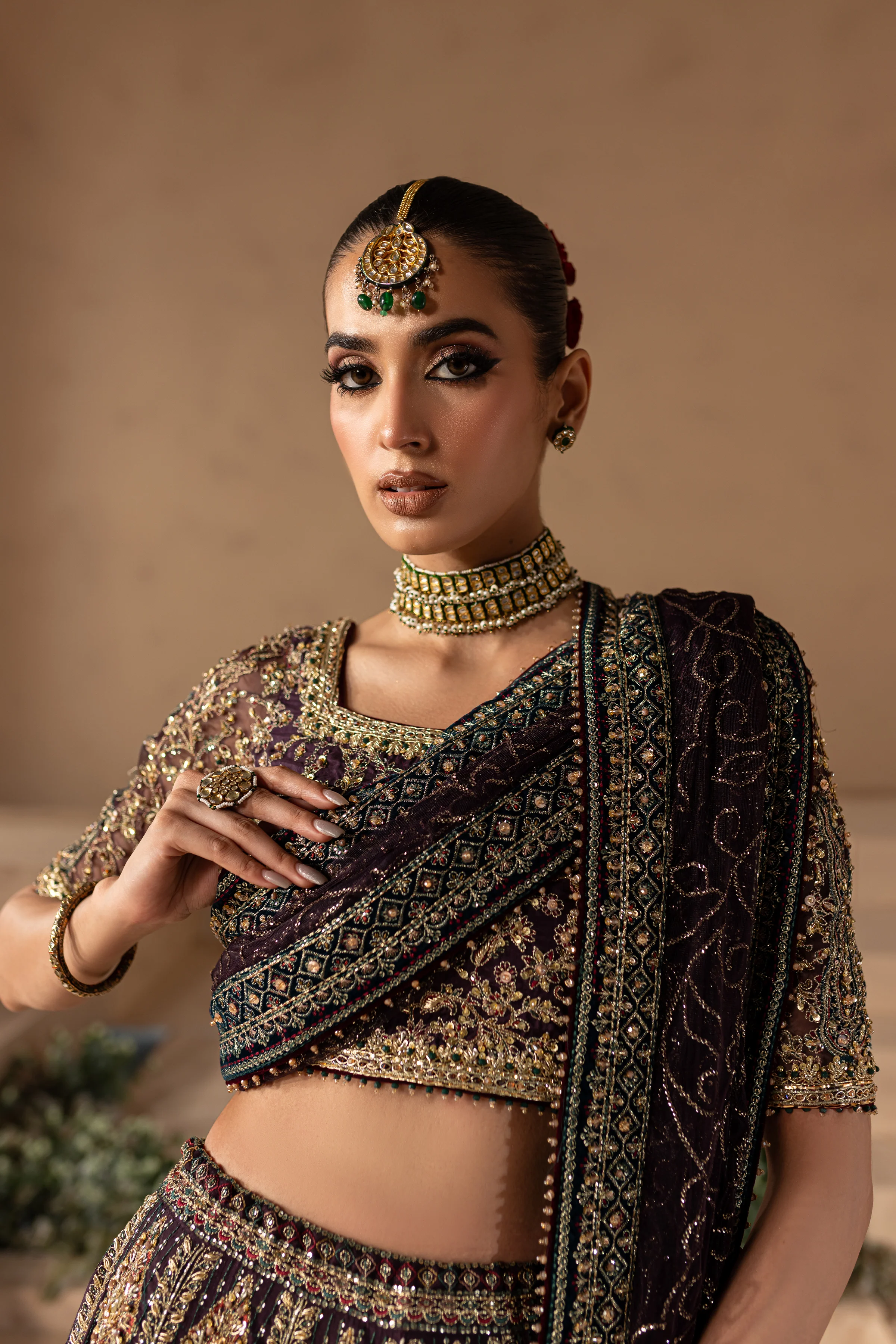 Aurina 4PC - Bridal Dress - Image 16