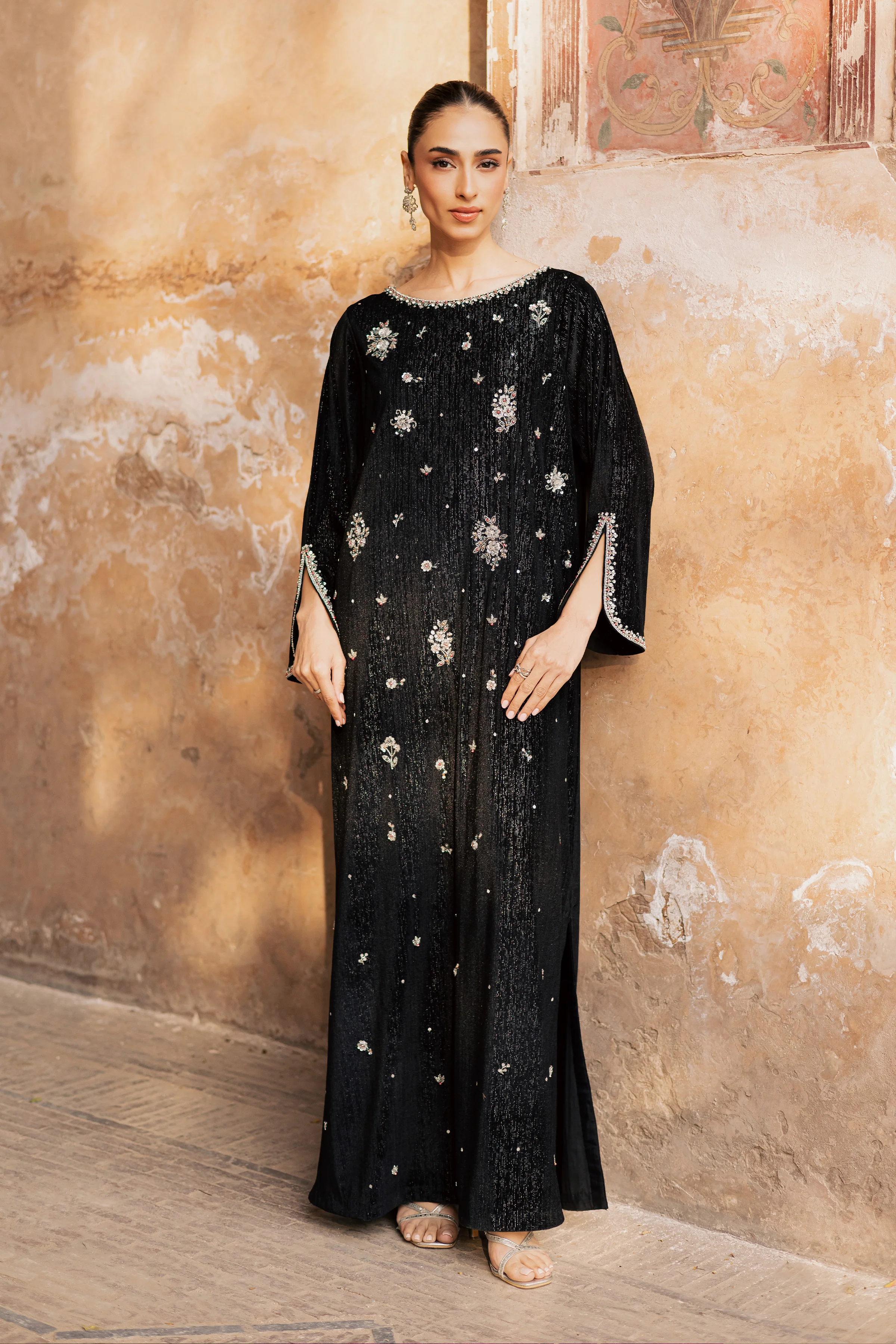 Ava 2Pc - Velvet Formal Dress - Image 3