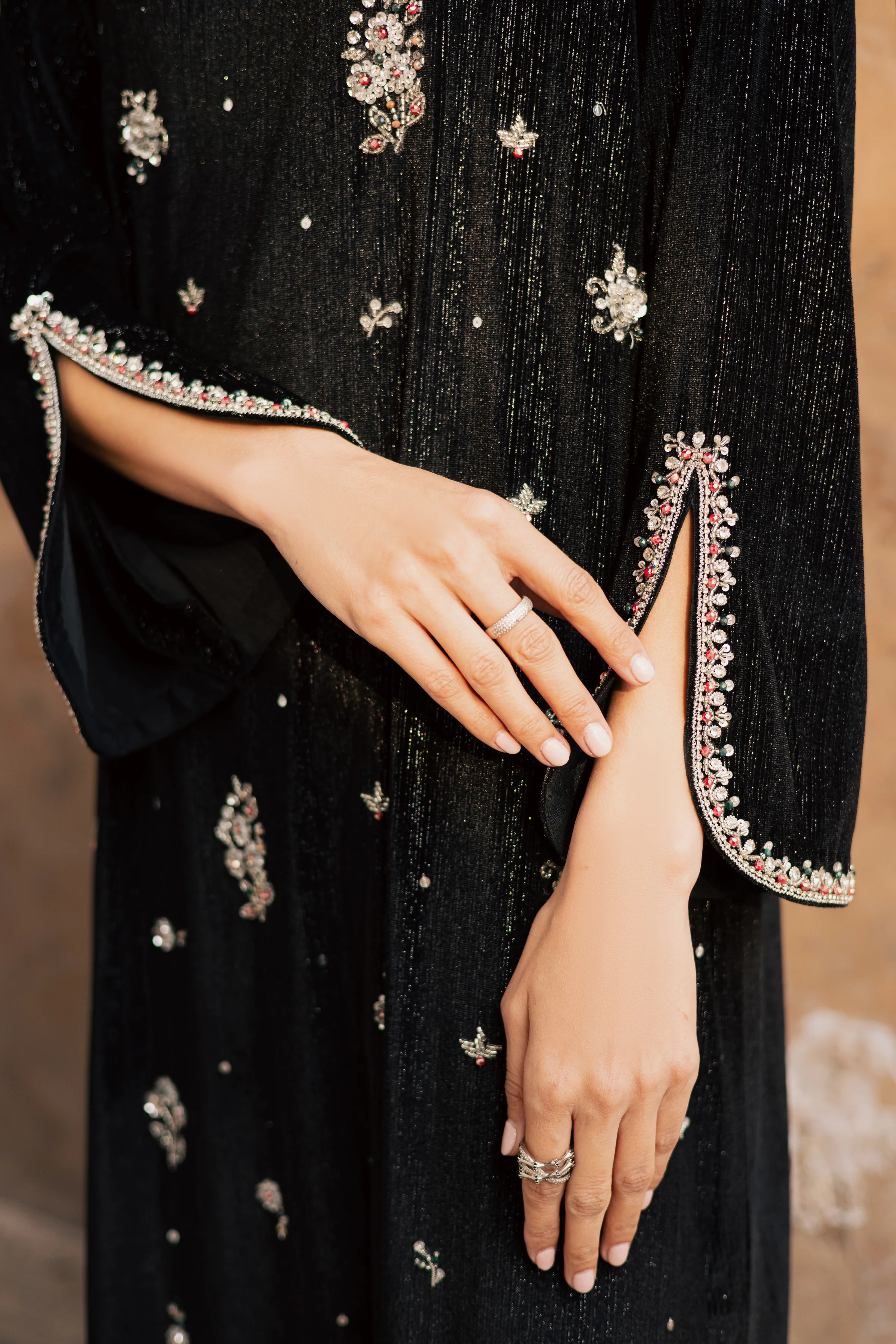 Ava 2Pc - Velvet Formal Dress - Image 6