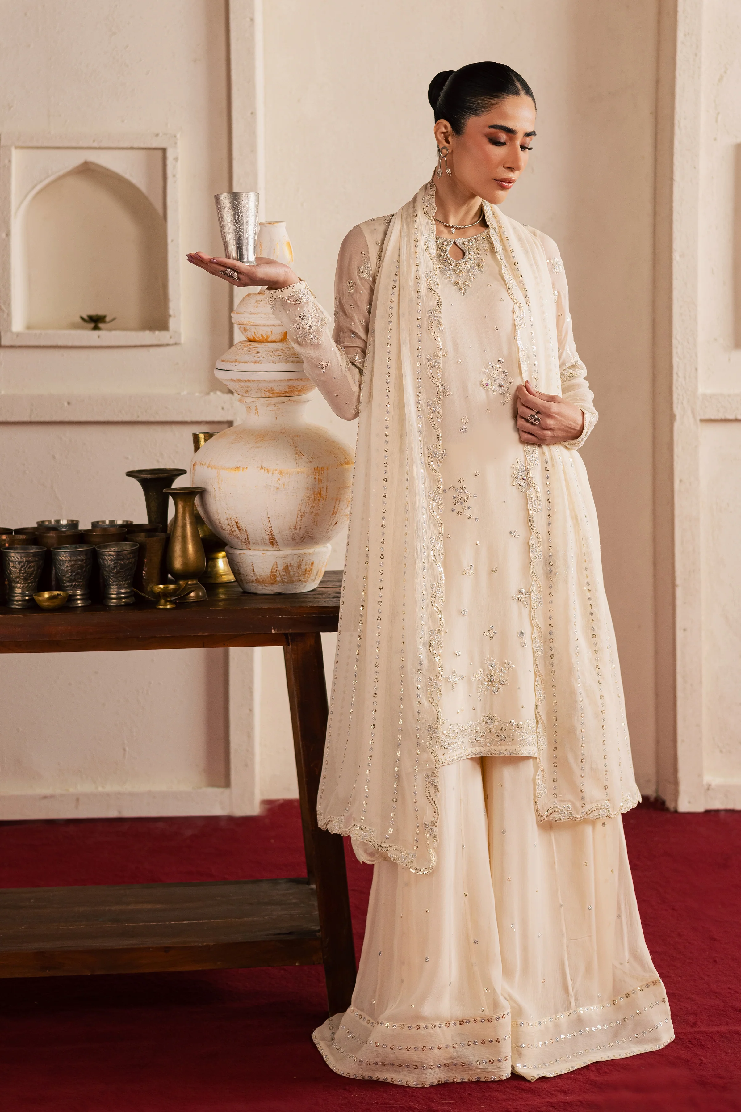 Ayaneh 3Pc - Festive Luxe Pret - Image 3