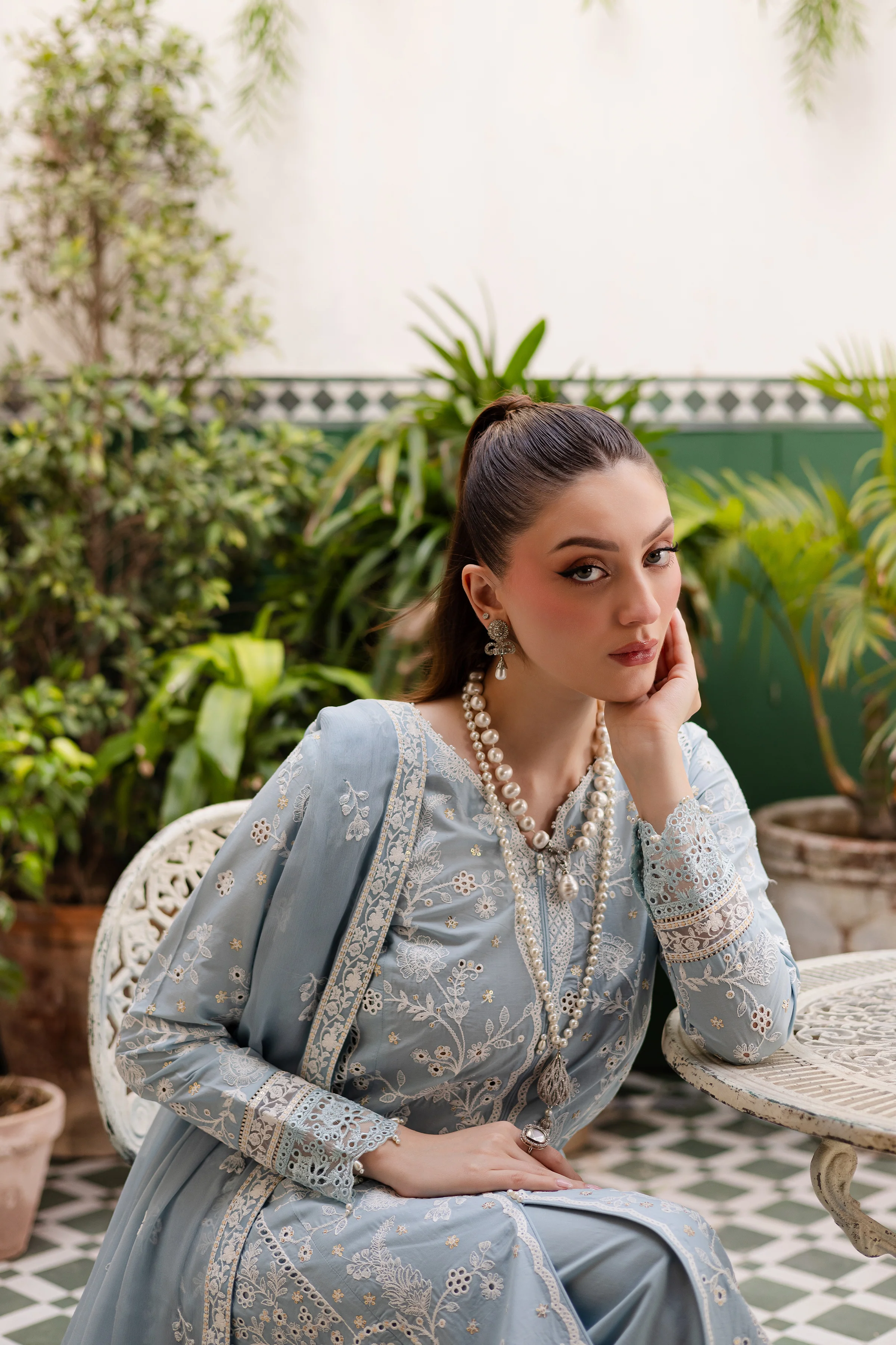 Azeen 3Pc - Festive Eid Pret - Image 5