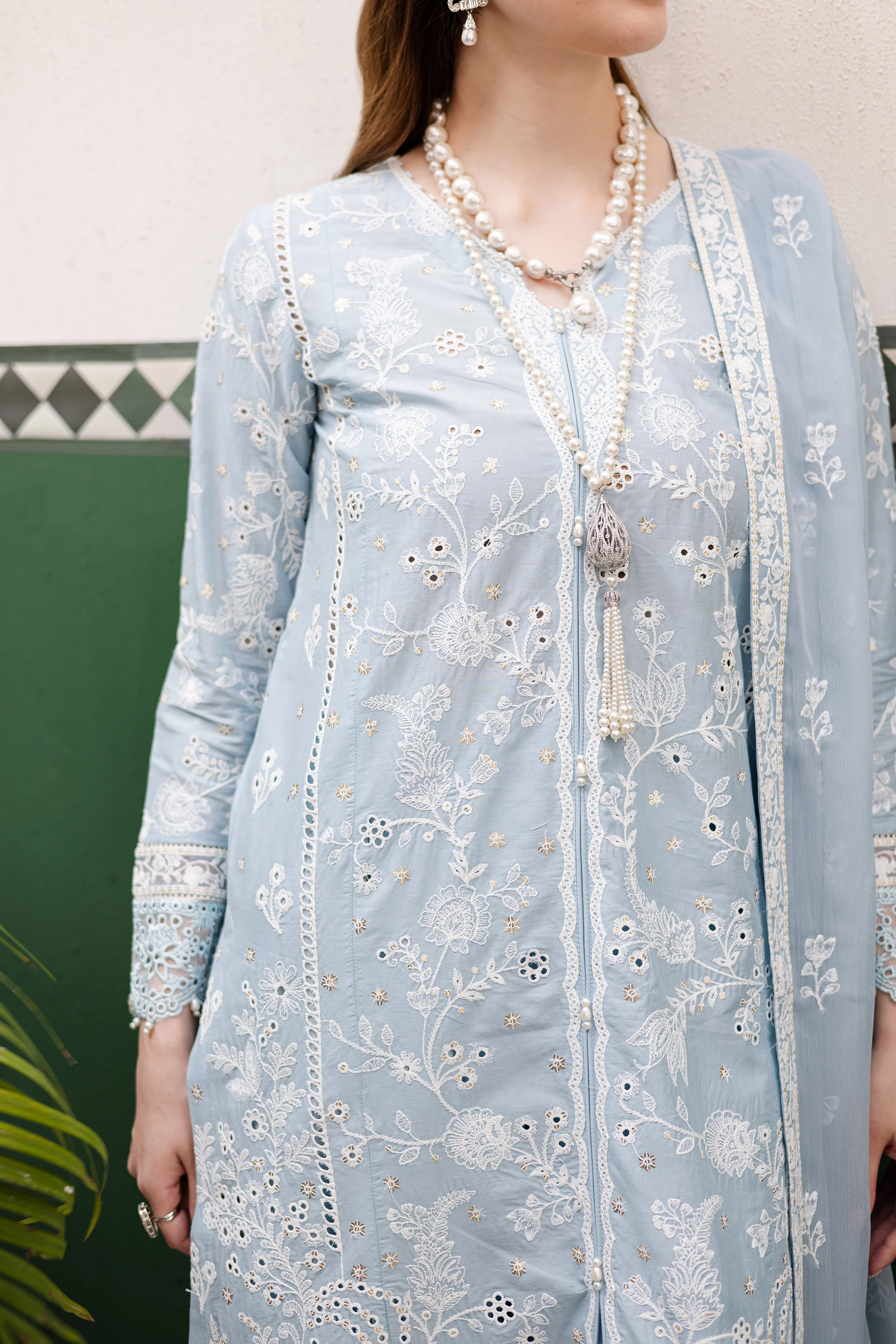 Azeen 3Pc - Festive Eid Pret - Image 7