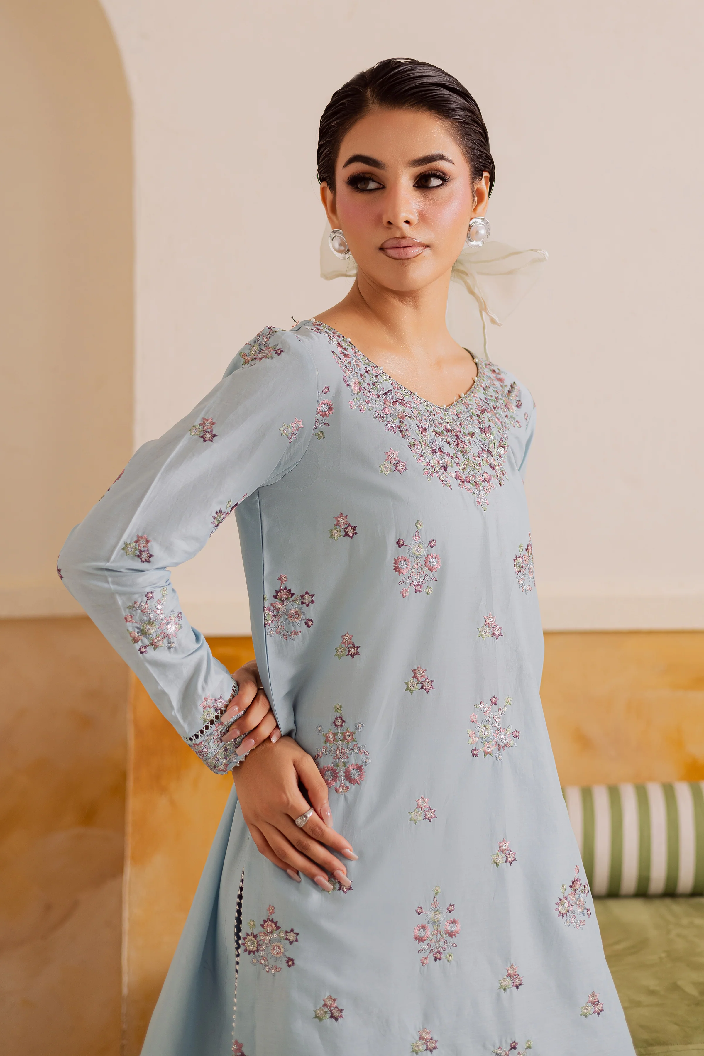 Badal 2Pc - Embroidered Lawn Pret - Image 3