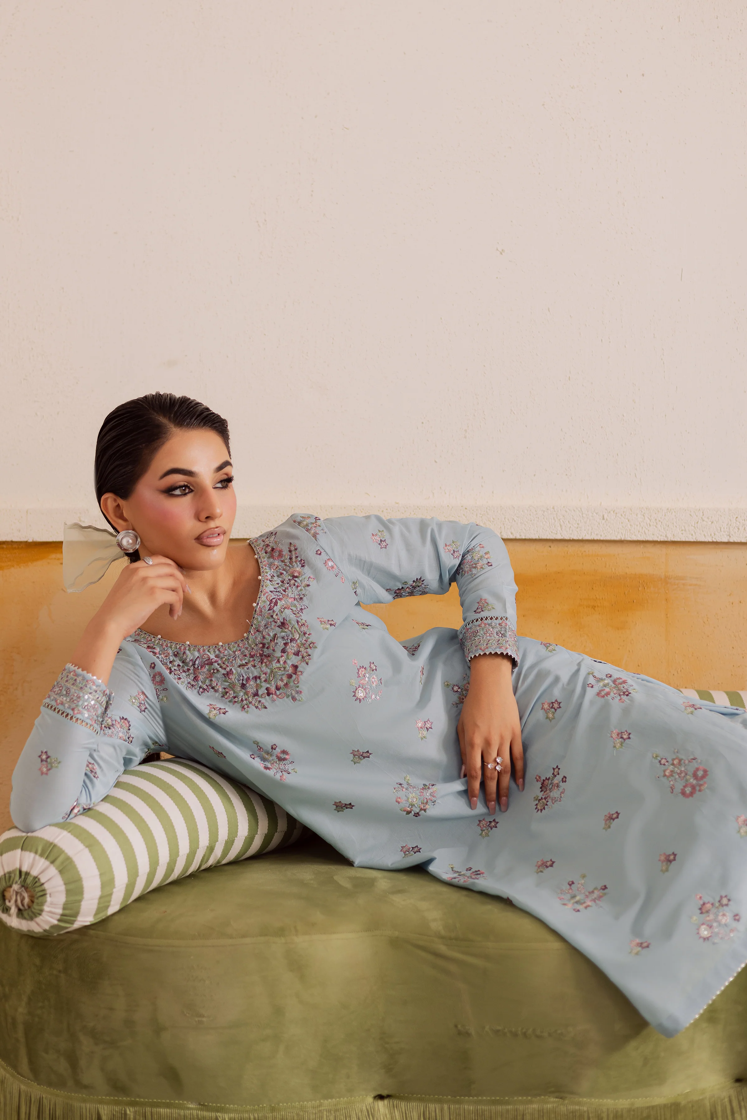 Badal 2Pc - Embroidered Lawn Pret - Image 6