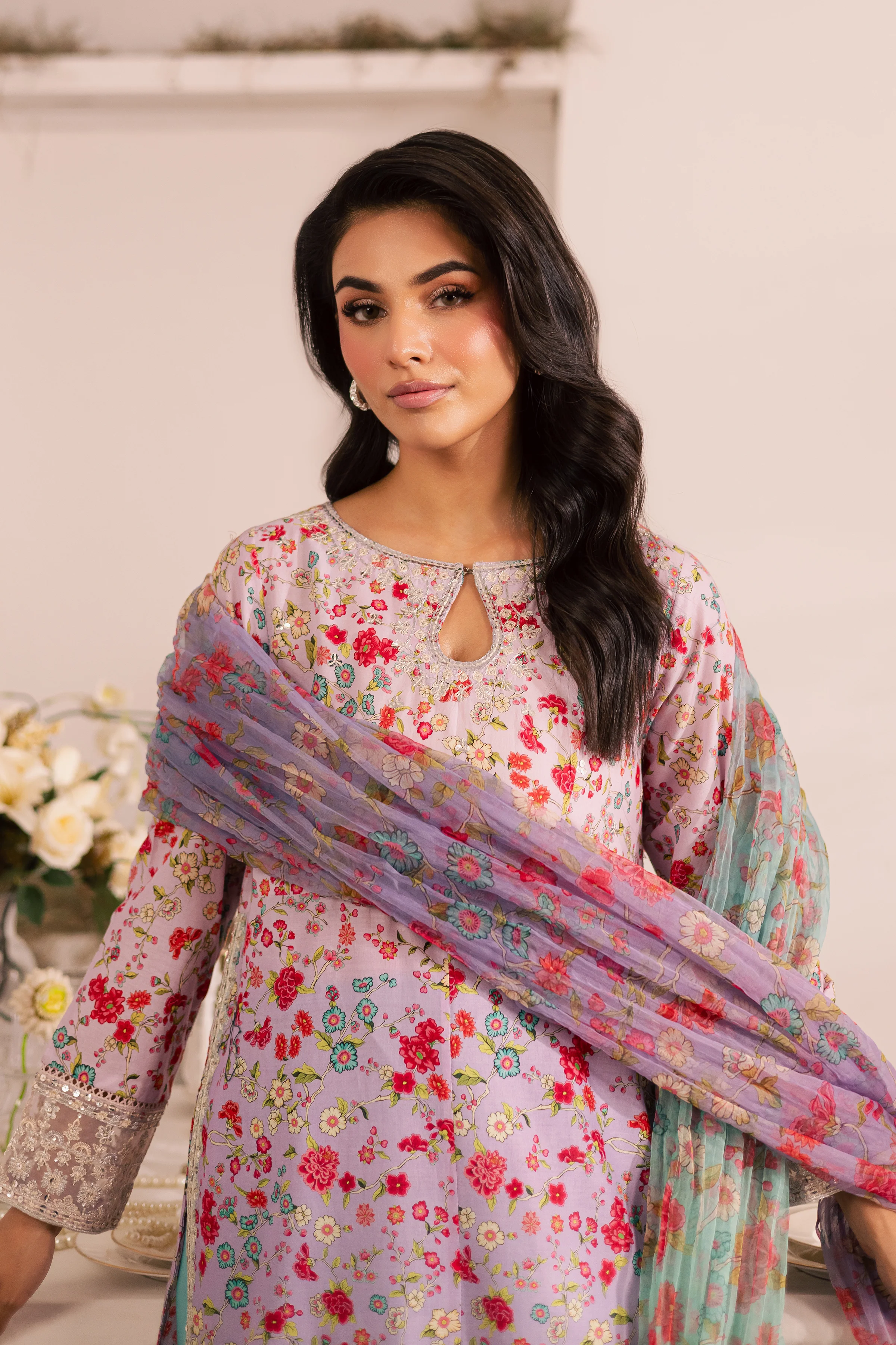 Bailey 3Pc - Printed Lawn Dress - Image 6