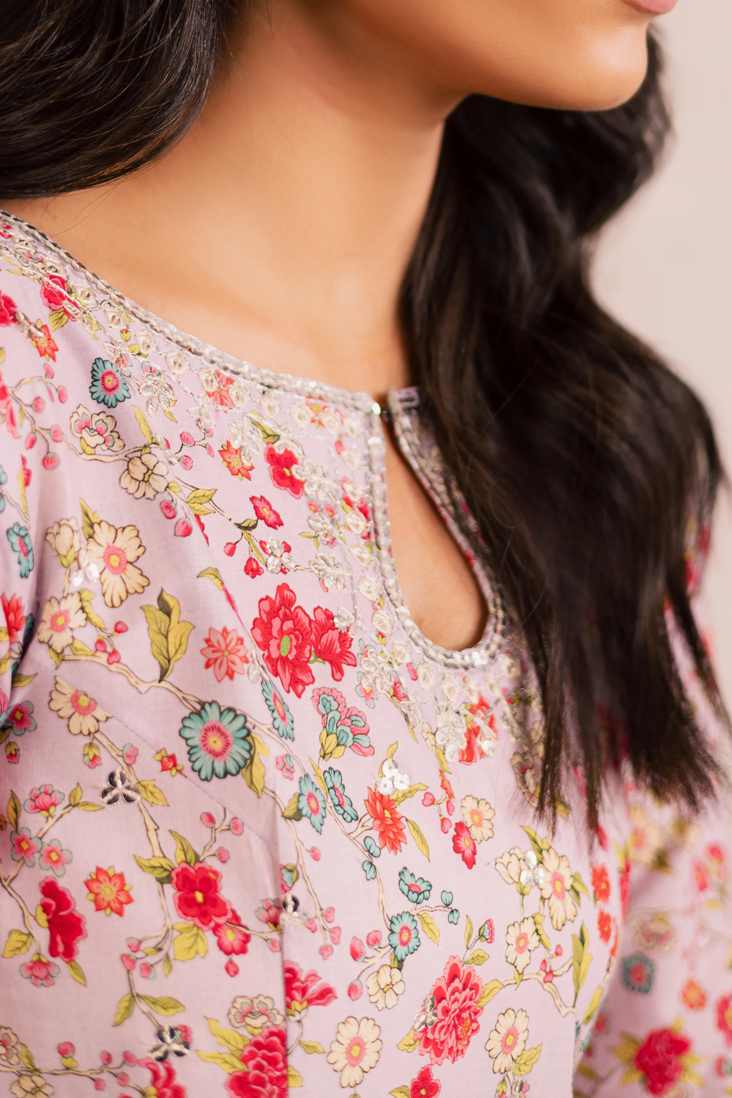 Bailey 3Pc - Printed Lawn Dress - Image 7